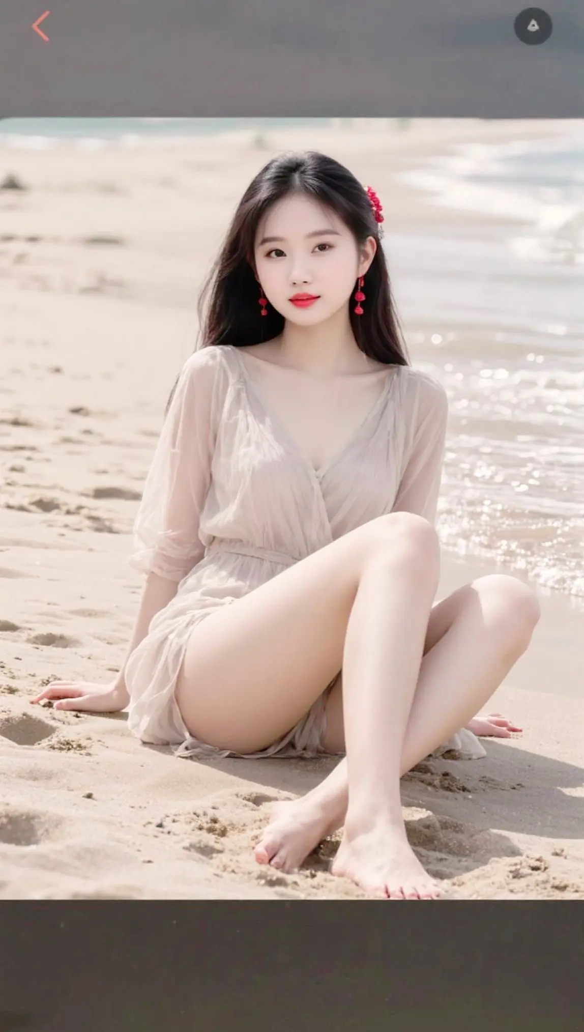 AI海滨清新写真 AI海滨清新写真 ai创作 二创激励计划 伙伴计划