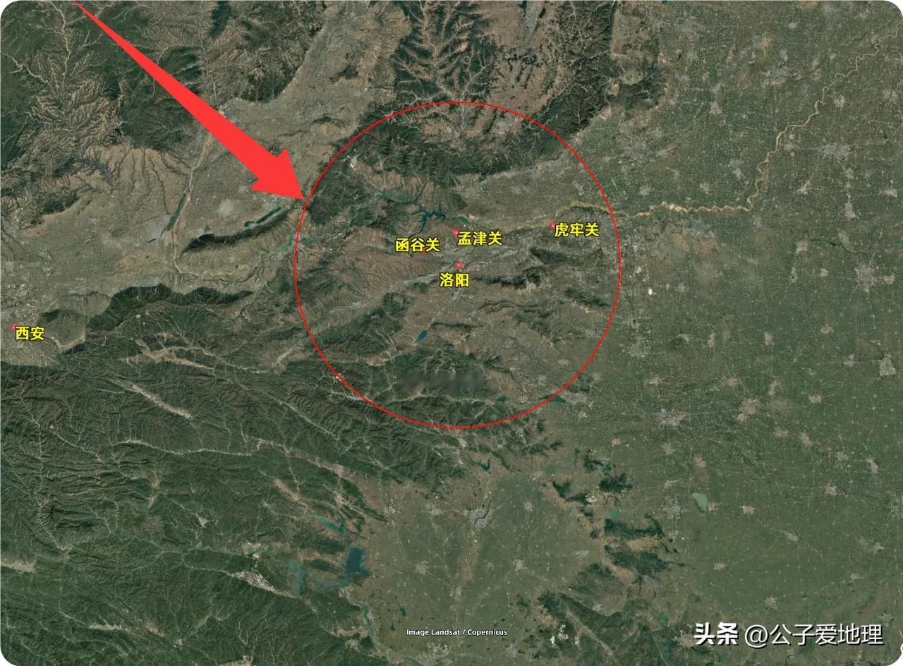 洛阳为什么能成为13朝古都？群山环绕八关拱卫，三维地图看洛阳.
你有没有想过，为