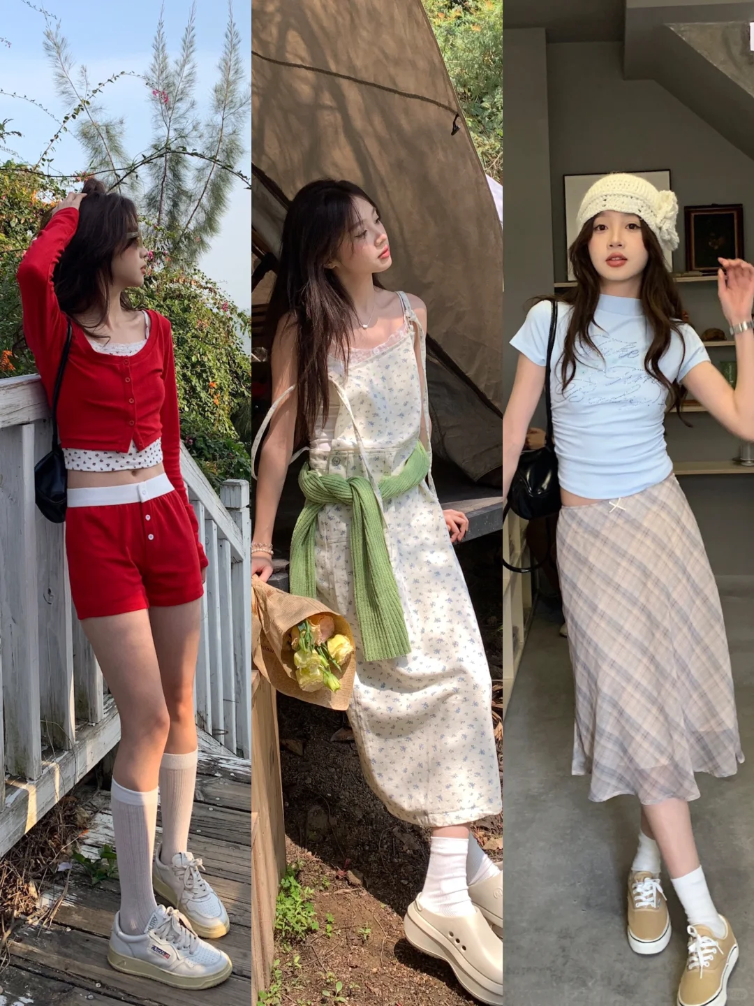一周穿搭不重样｜春夏当然是五颜六色的