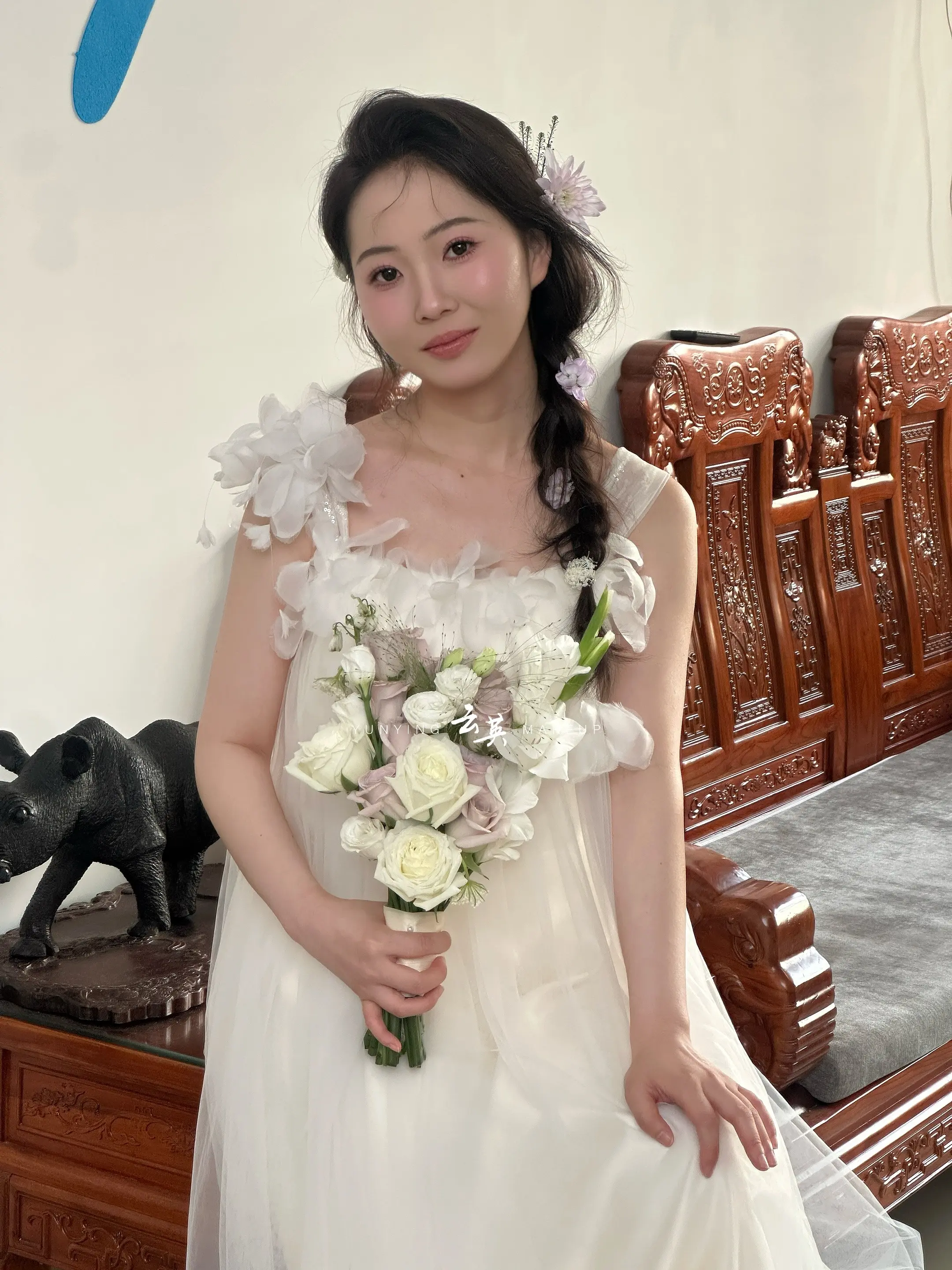 哪个女孩不喜欢鲜花的碰撞呀