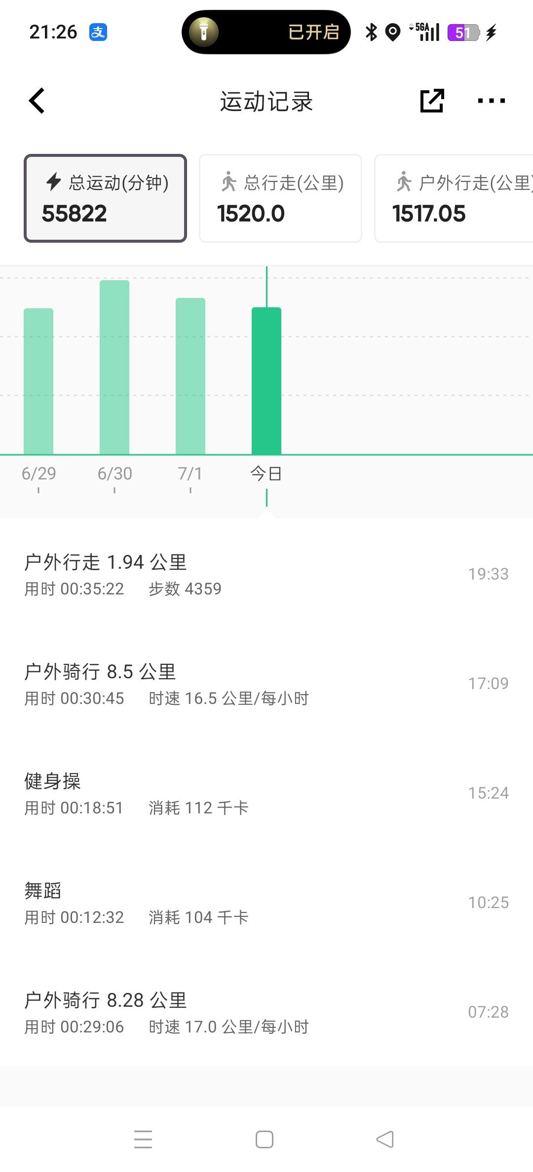 坚持运动打卡今天也有在认真运动！姐妹们早睡早起动起来！7月5日记得爱奇艺看灿如繁