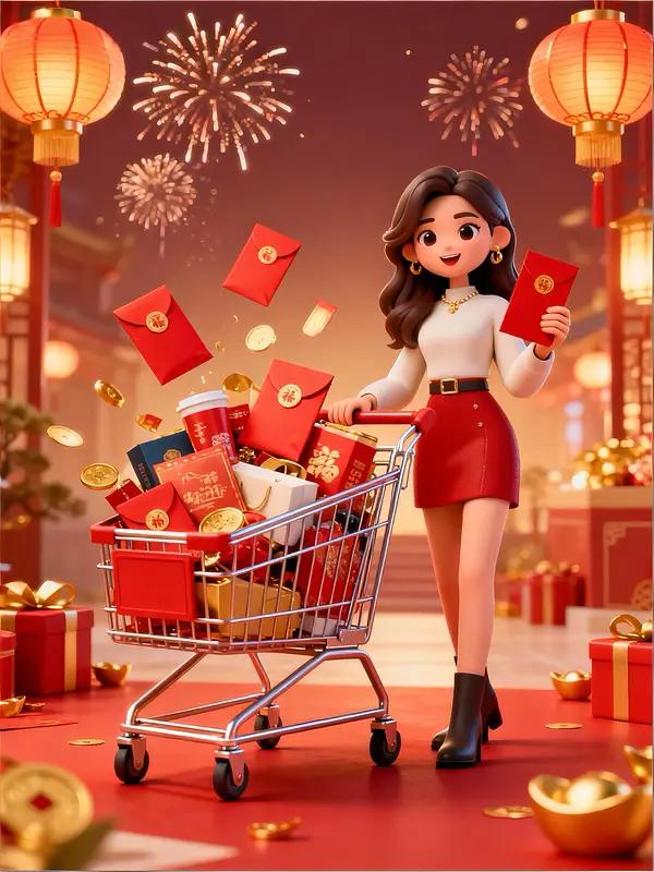 集卡领红包活动在过年期间十分火爆！如TME春节红包活动，携手王源邀大家攒福气抽大