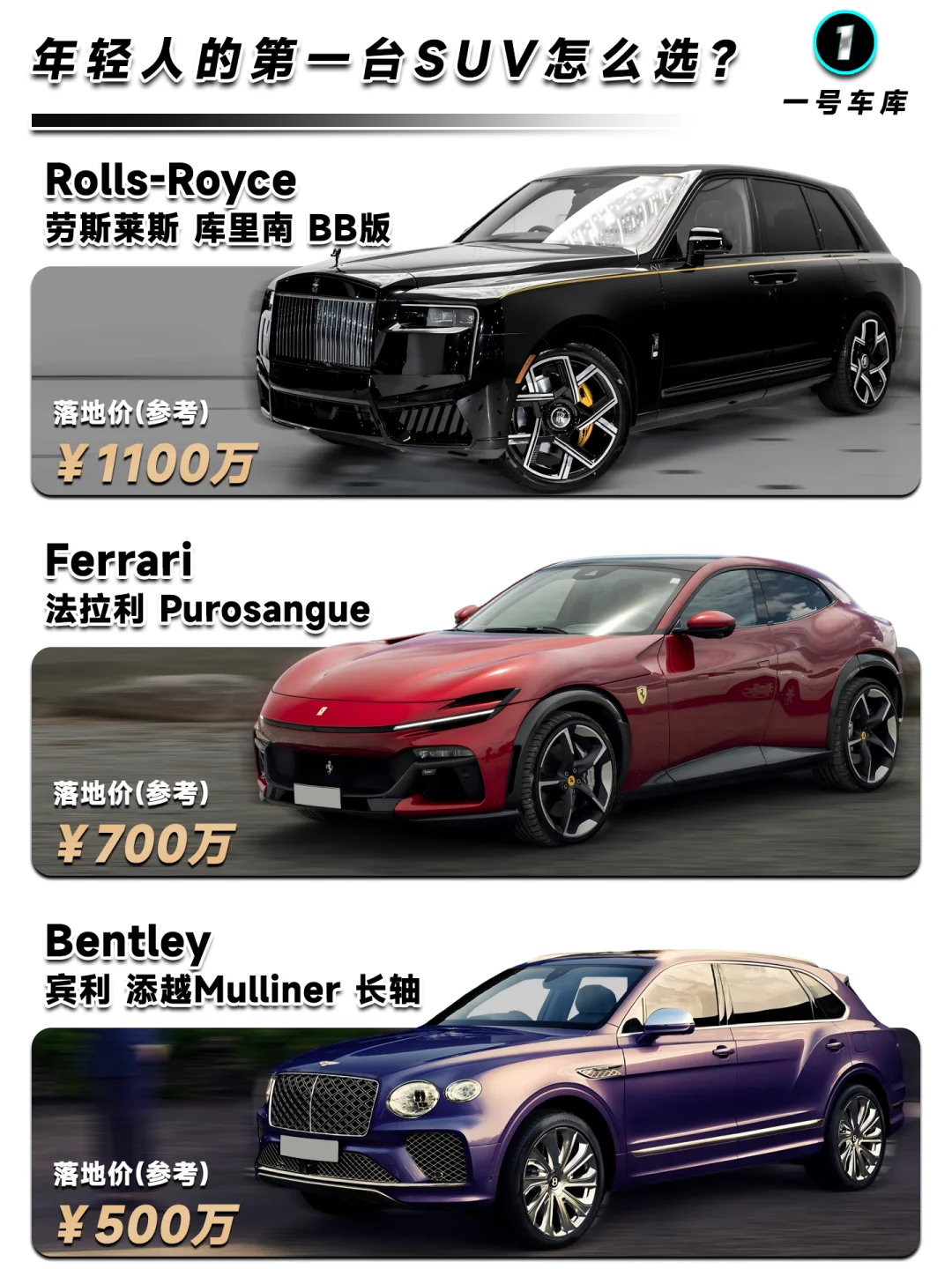 年轻人的第一台SUV，选哪个比较有排面？