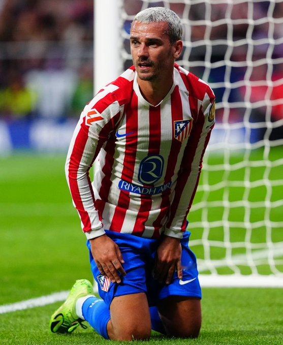 在效力马德里竞技的10个赛季里，安托万·格里兹曼还没有赢得过西班牙国内任何一项重