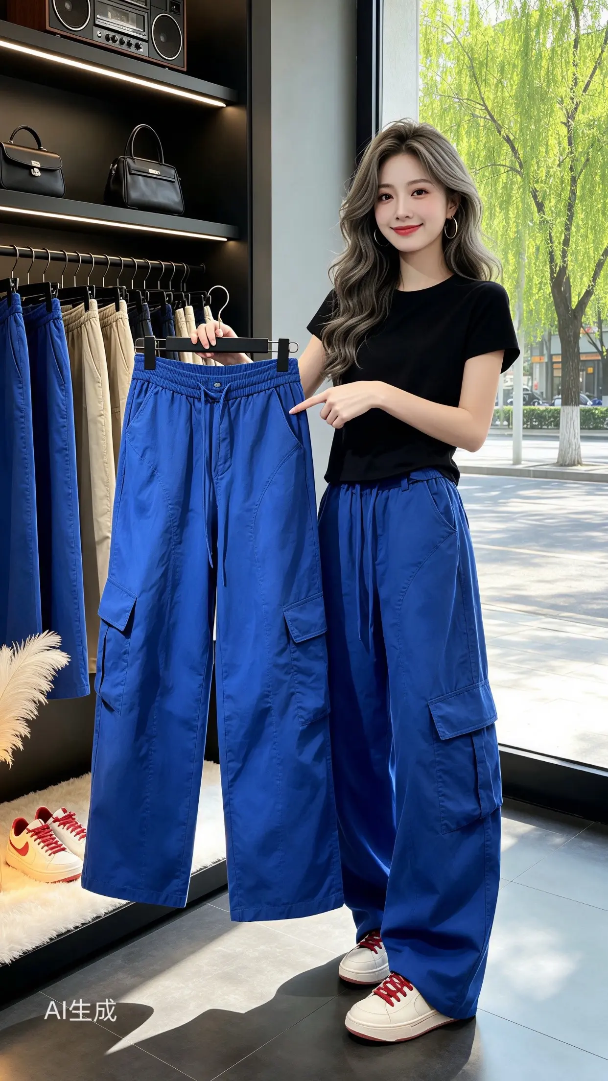 高颜值炸街女工装裤 工装裤穿搭魅力 夏天这么穿太舒服了 一眼就爱上的神...