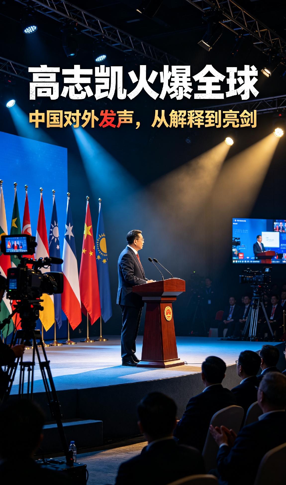 火爆全球！对外沟通不再一味解释，高志凯撕开国际舆论的博弈新打法
 
很长一段时间