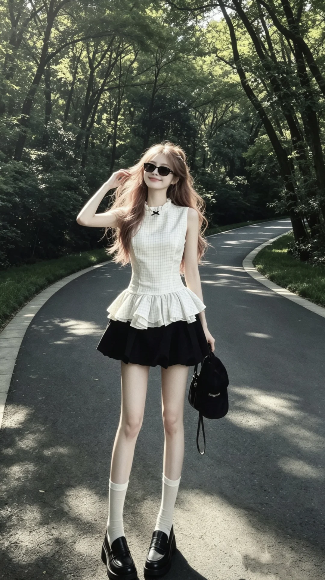 甜酷少女感穿搭