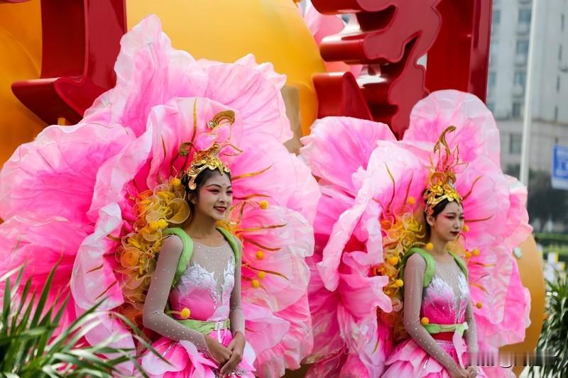 佟丽娅宛如牡丹仙子落人间 佟丽娅宛如牡丹仙子降临人间。她在2026河南春晚《花开