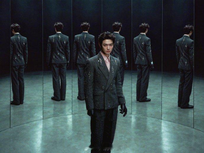 许凯吸血鬼男爵 许凯这组VOGUE图完美适配吸血鬼男爵！暗调布景衬得他矜贵又神秘