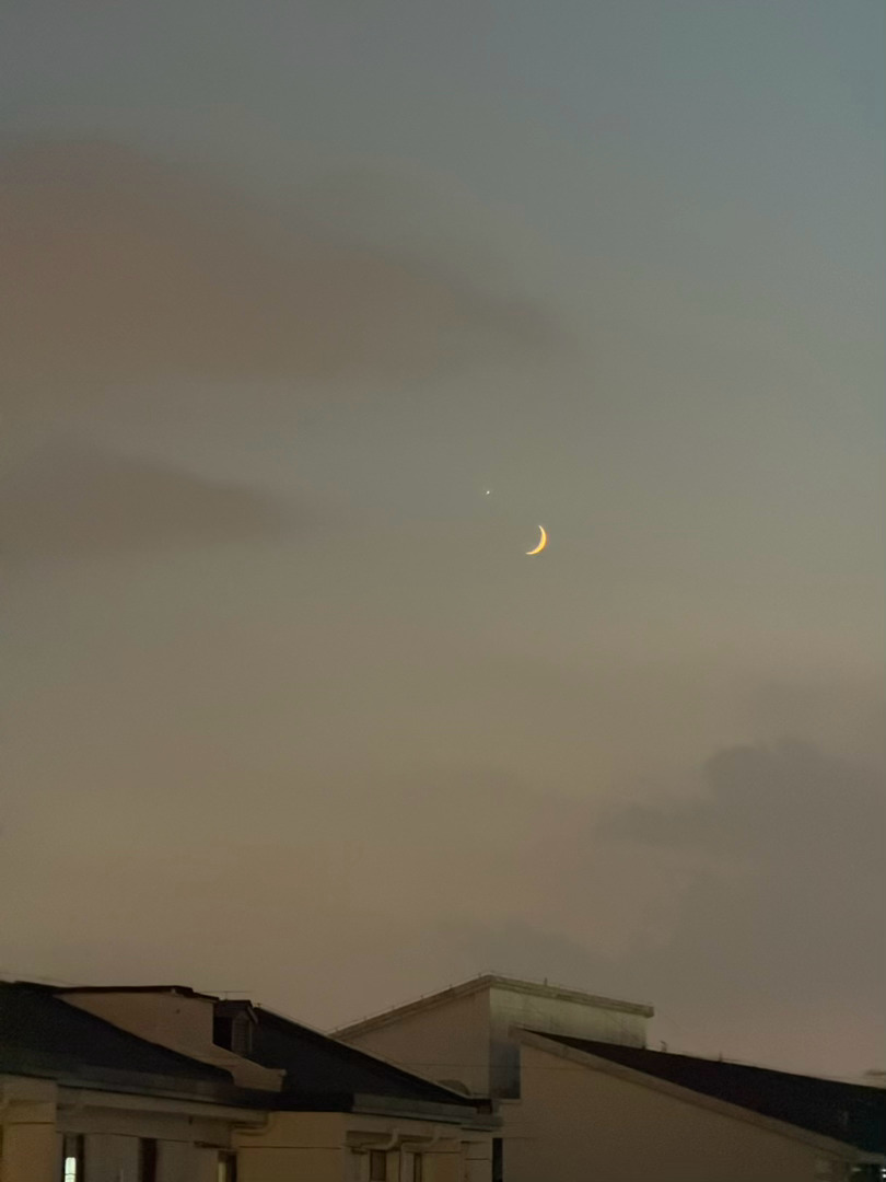 金星伴月！ ​​​
