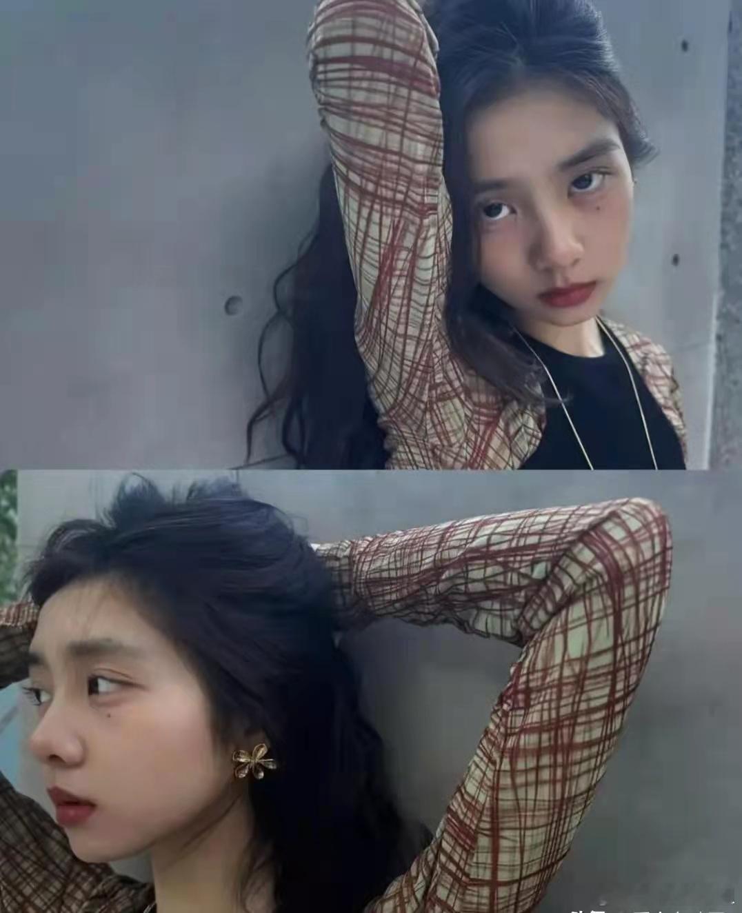 黄磊大女儿黄多多晒照，穿搭文艺气质好，越长越漂亮和孙莉似复制粘贴，这颜值在内娱也