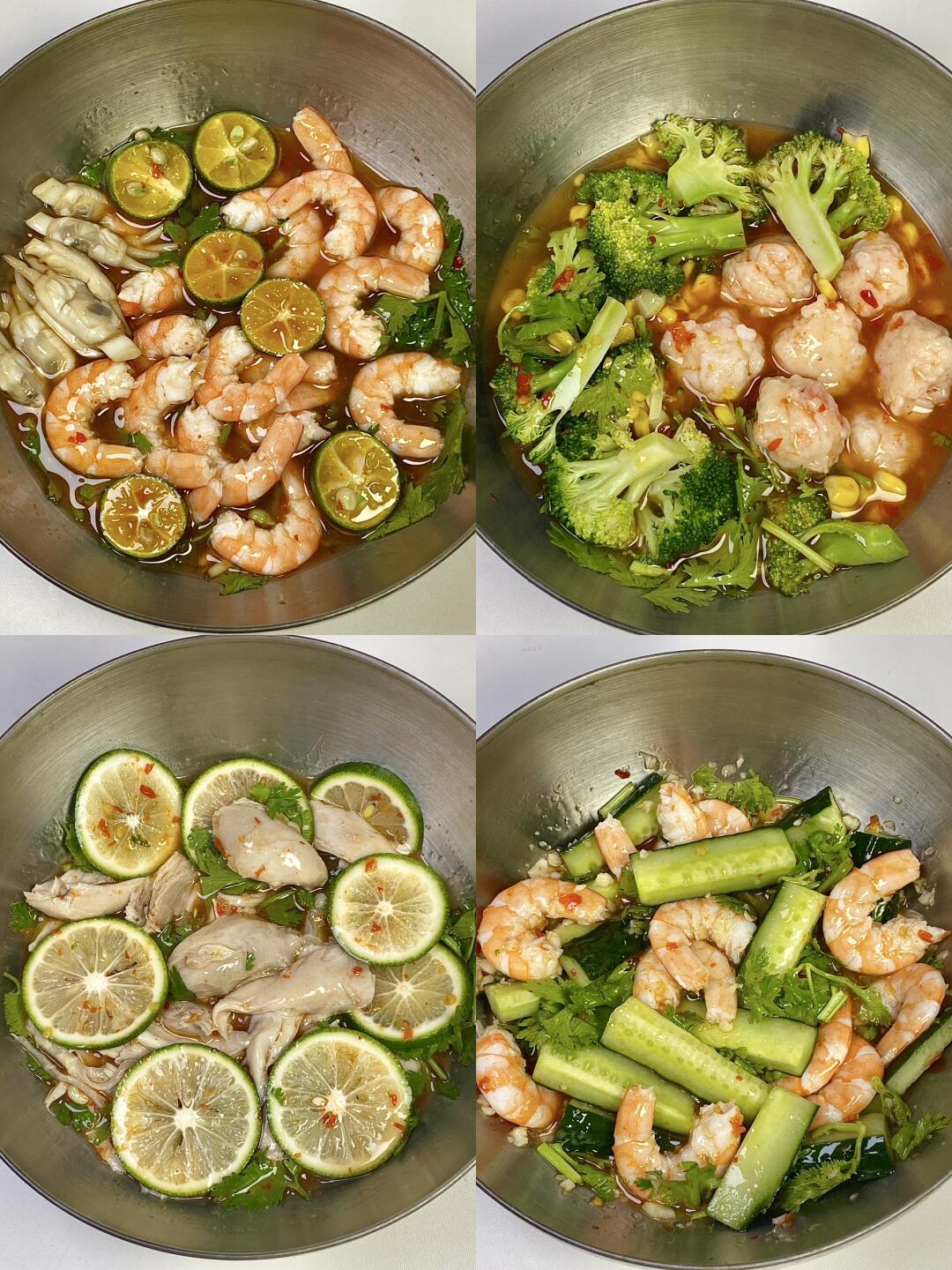 4款柠香凉拌菜！！夏天管理期晚餐就这么安排！