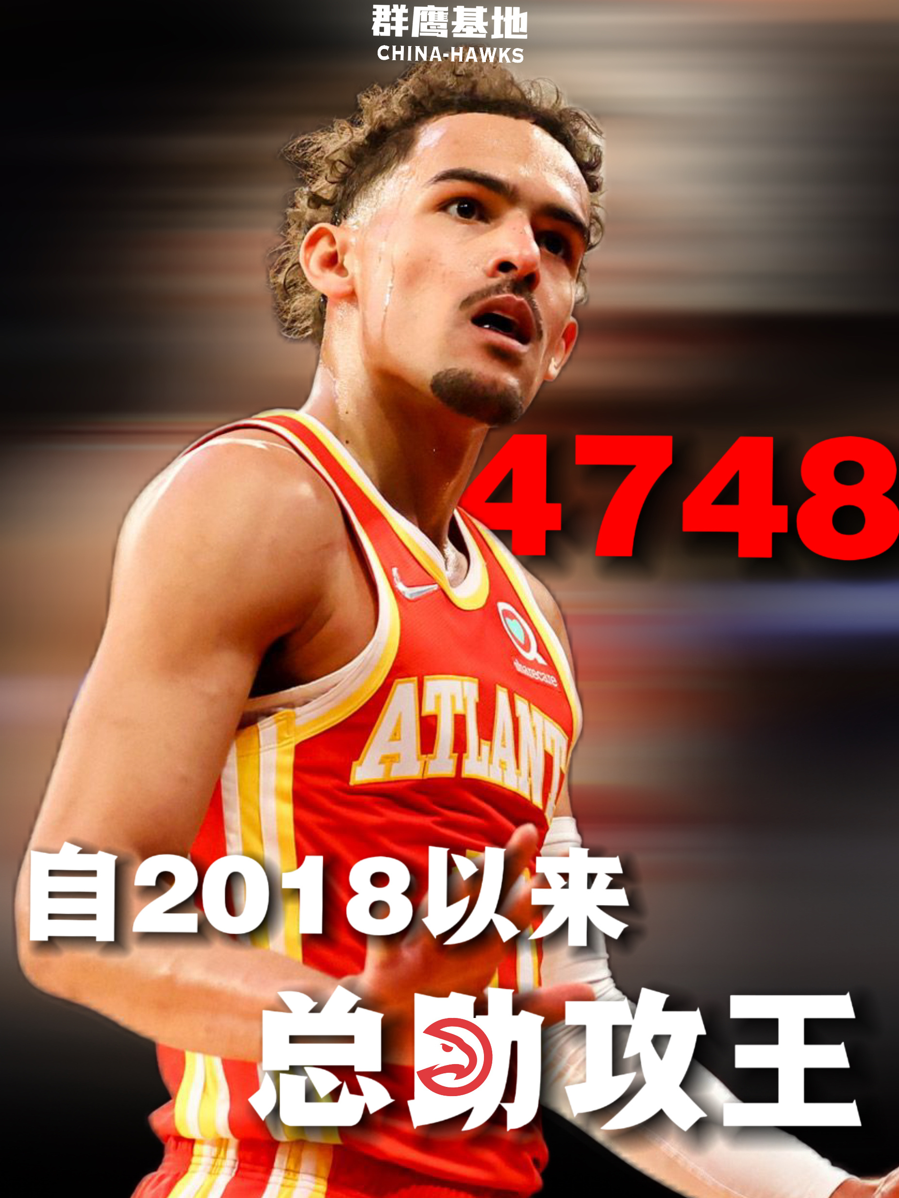 Trae Young是自2018年以来的常规赛总助攻王🥶chinahawks 