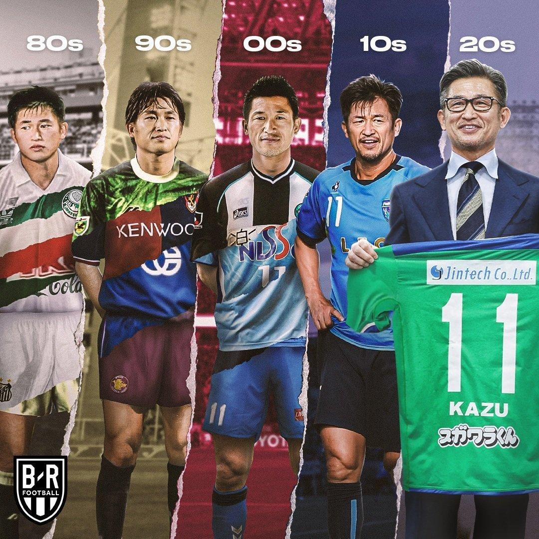 CRonaldo007[超话]三浦知良法比奥 🚨足坛历史职业生涯最长的球员：三