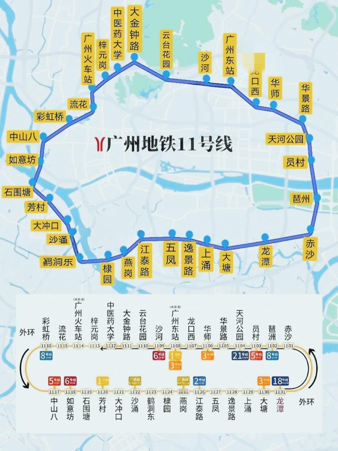 广州地铁十一号线有多难建?三穿珠江九跨铁路，广州最难环线终圆梦