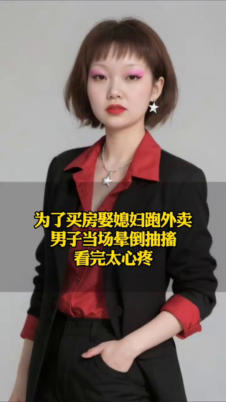 为了买房娶媳妇跑外卖，男子当场晕倒抽搐，看完太心疼。
泪目真不要命了，男子为了买