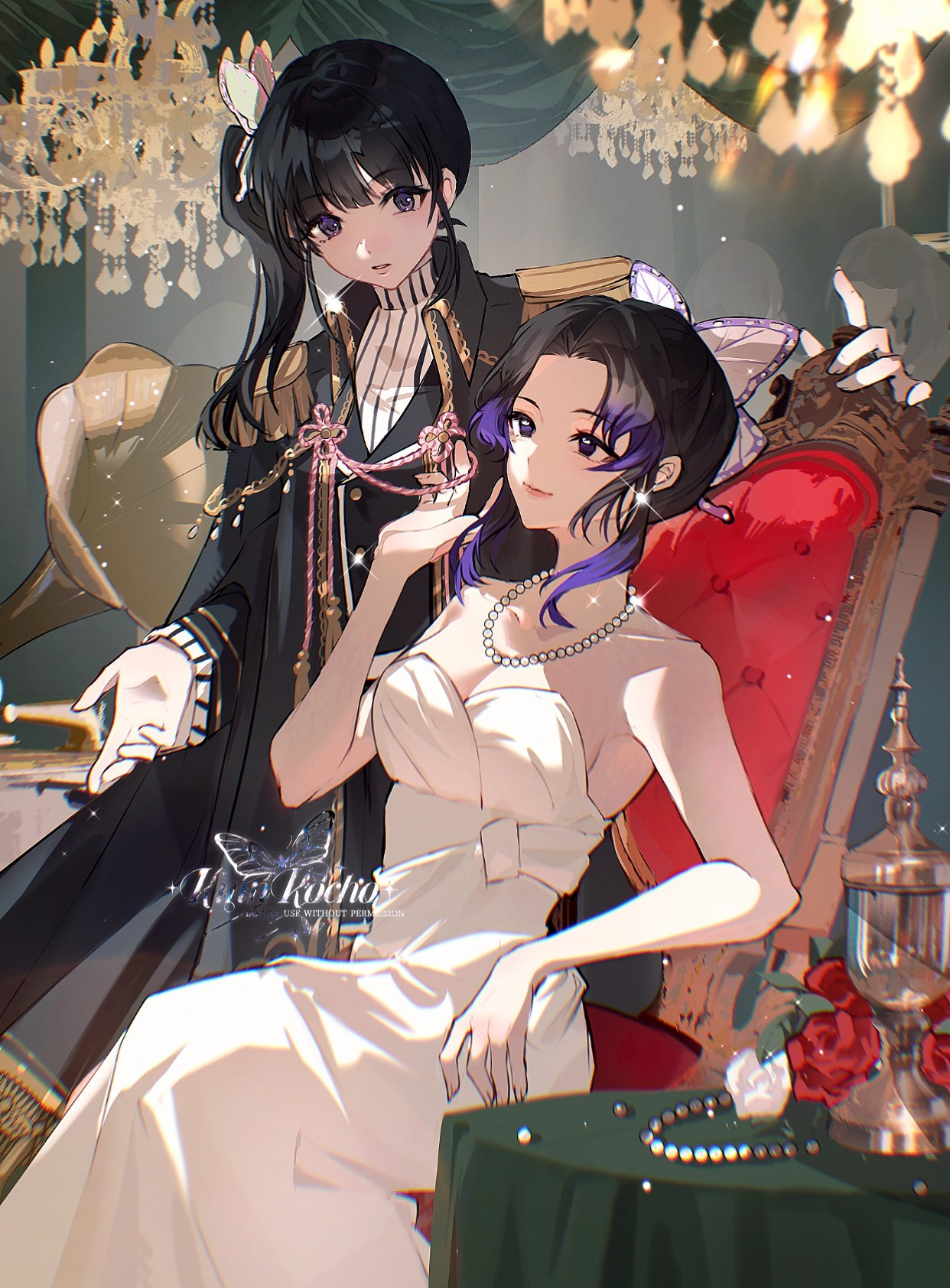 鬼灭之刃 我勒个老天～蝴蝶忍 香奈乎这个香