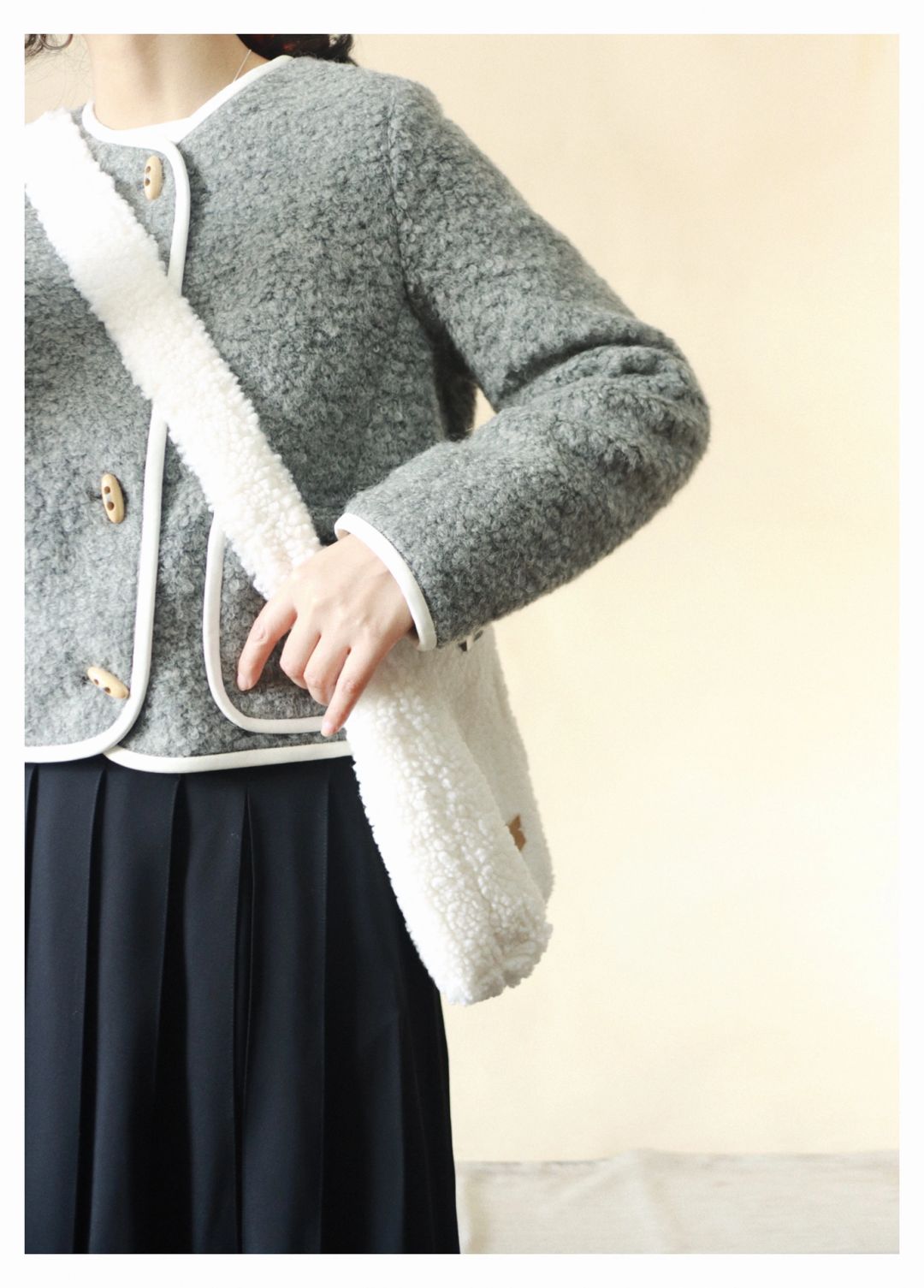 格雷系穿搭灵感🐘