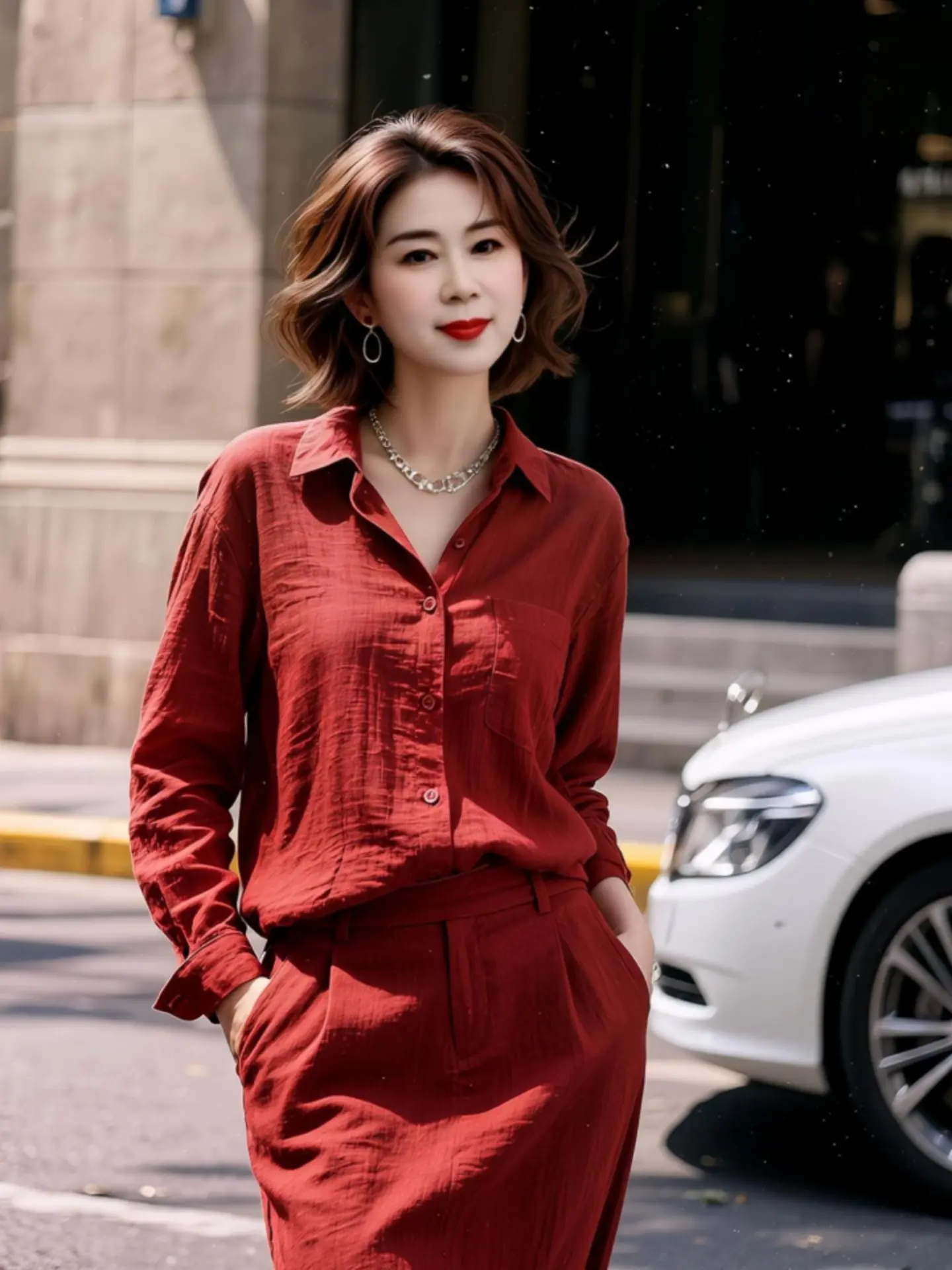 AI复古氛围感自拍 ai创作