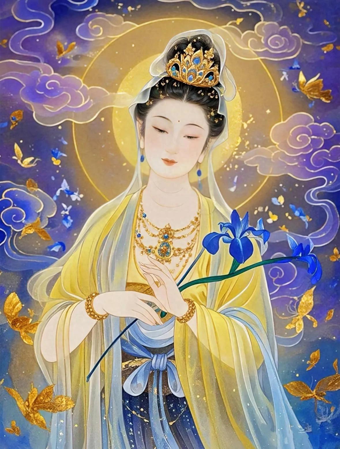 感恩遇见，观音菩萨保佑“时来运转”！好运连连，平安吉祥 [求关注][拜托][打c