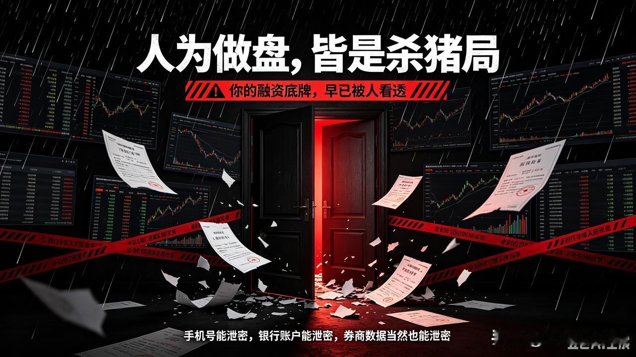 深V全是诱多假象：A股内鬼泄密式定点收割
 
人为做盘，皆是杀猪局。
 
很多散