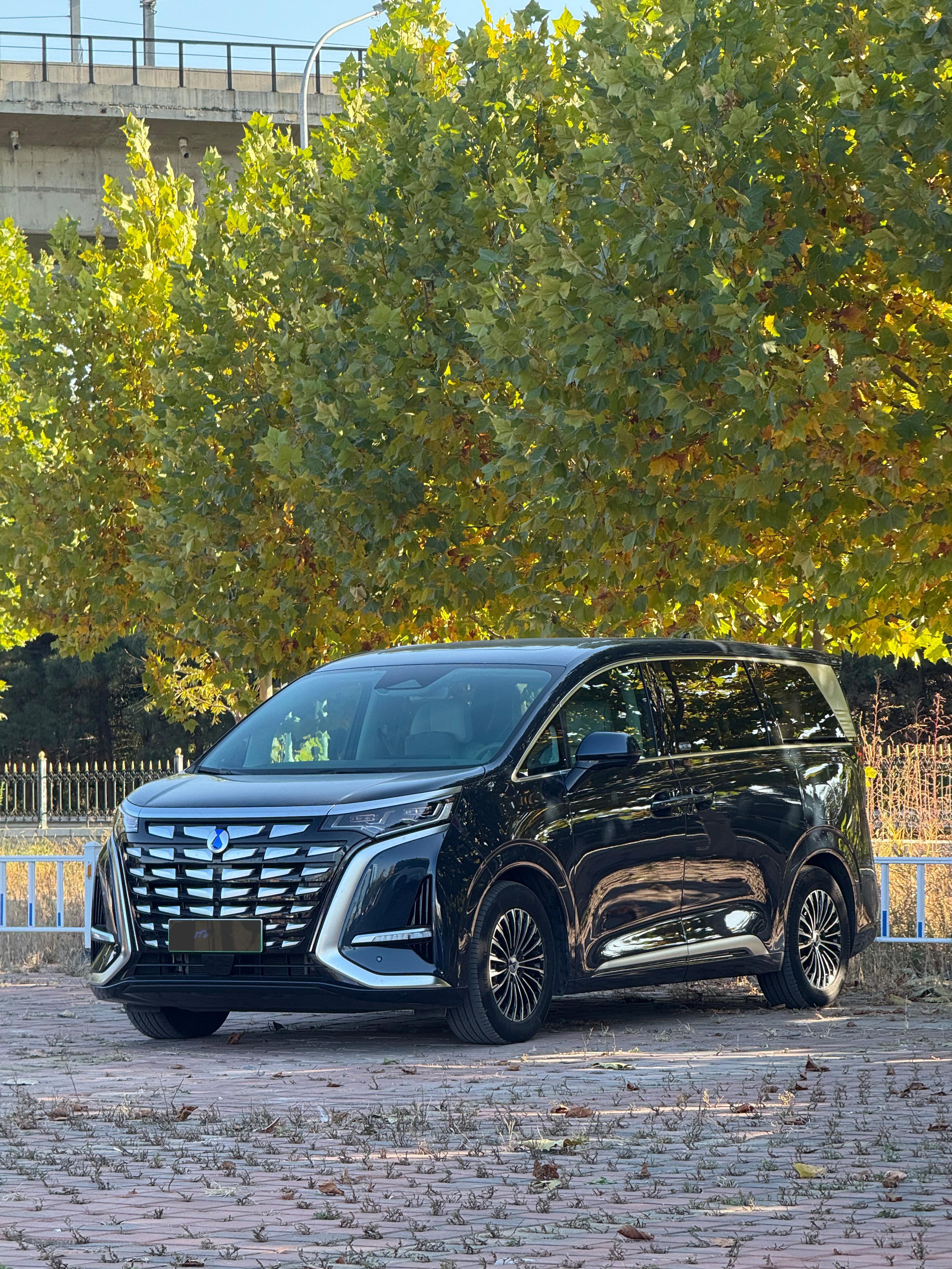 昨天买了台腾势 D9老客户的车 3.3 万公里原漆带车衣23年 22 款 腾势 