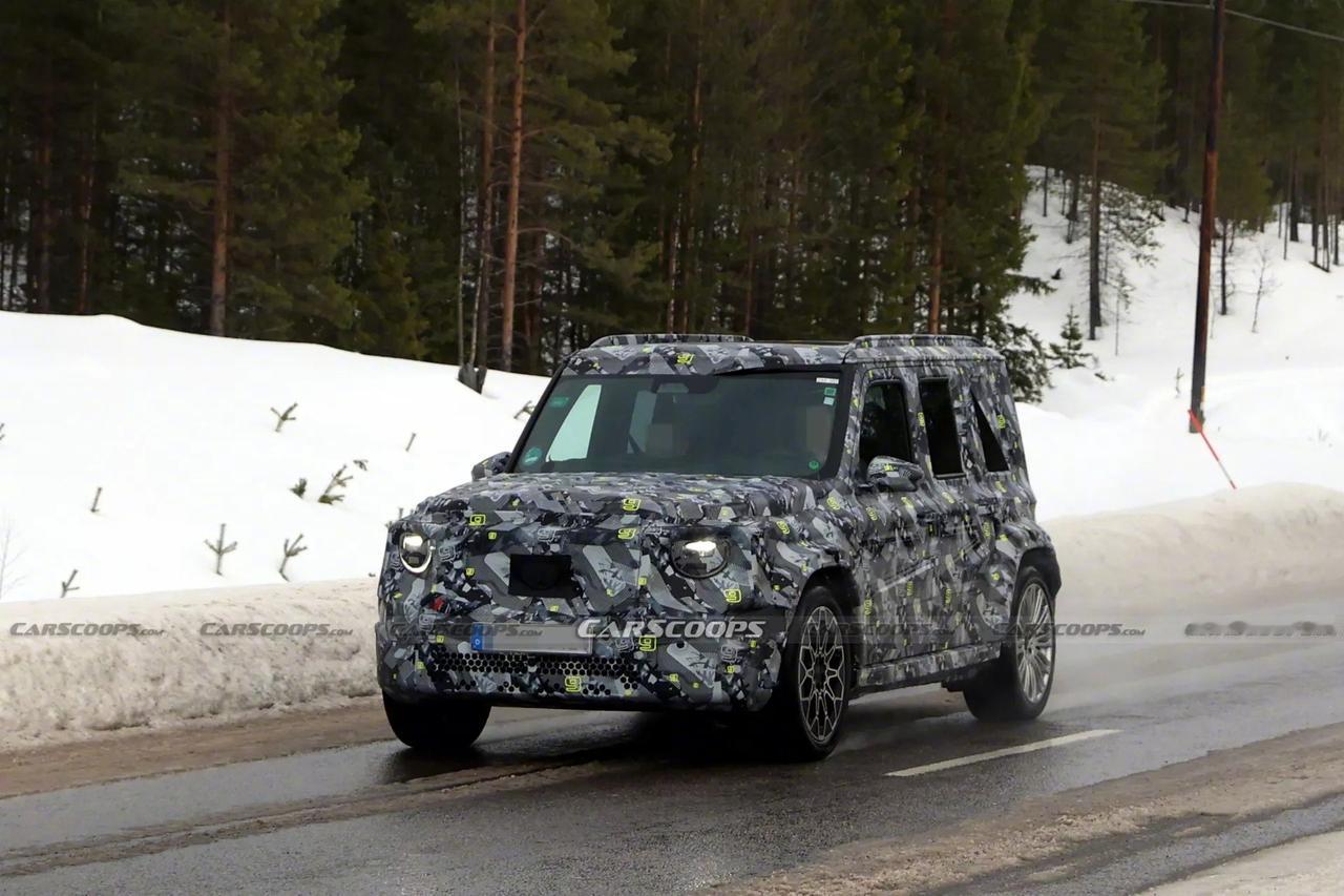 奔驰“小G”曝光，非最终命名，外观都是大G的元素，尺寸是大G的70%，专属平台开