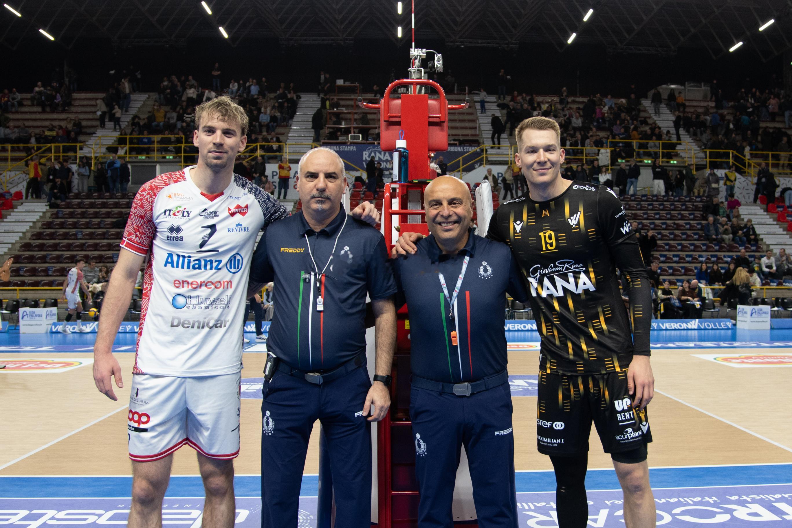 【技术统计】2025-2026意大利男排杯赛1/4决赛维罗纳3-0米兰（25-1