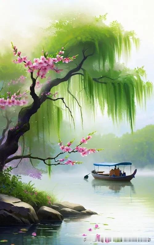 上联：冬去山明水秀
我的下联：春来燕舞杯歌

1. 时空对仗·流转呼应
冬去→春