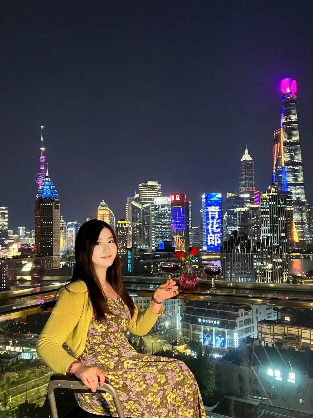 浪漫约会的首选‼️外滩露台西餐厅