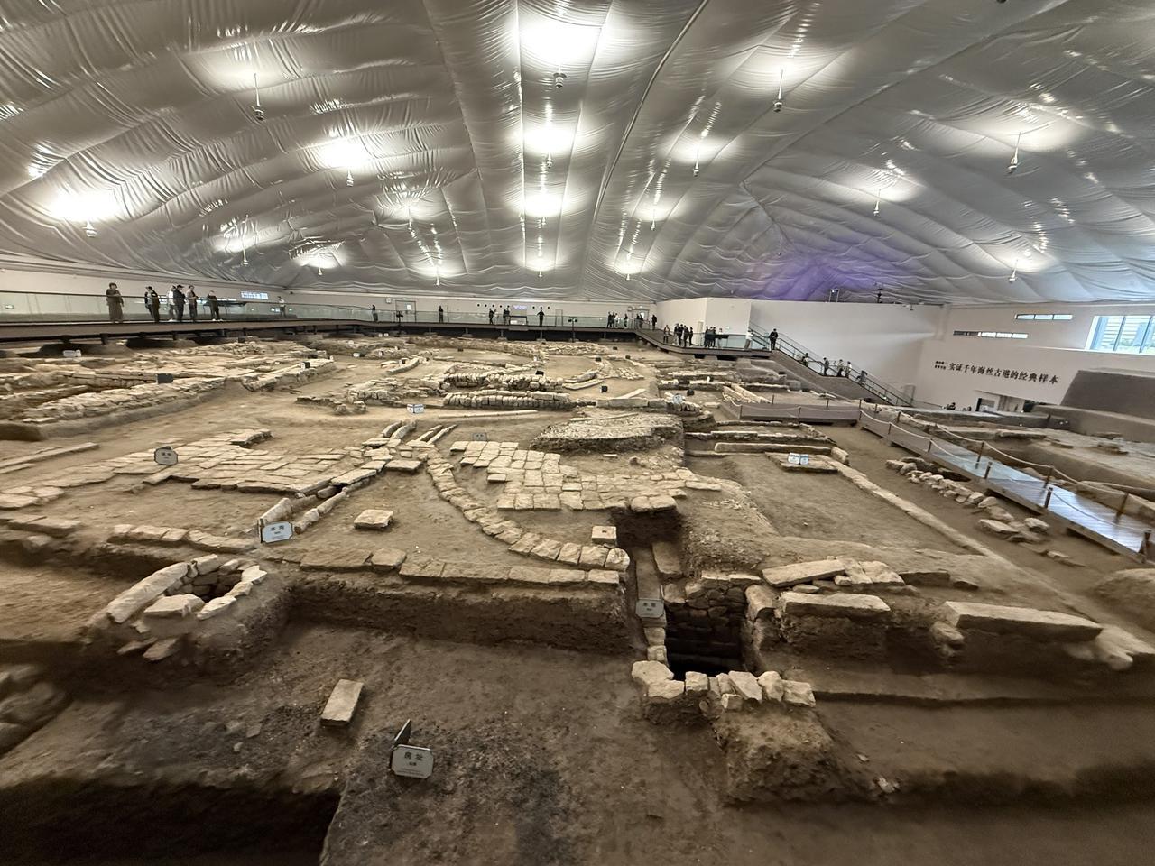 千年商港，盛世重光。
温州朔门古港考古遗址公园正式开园，
一港藏古今，一眼越千年