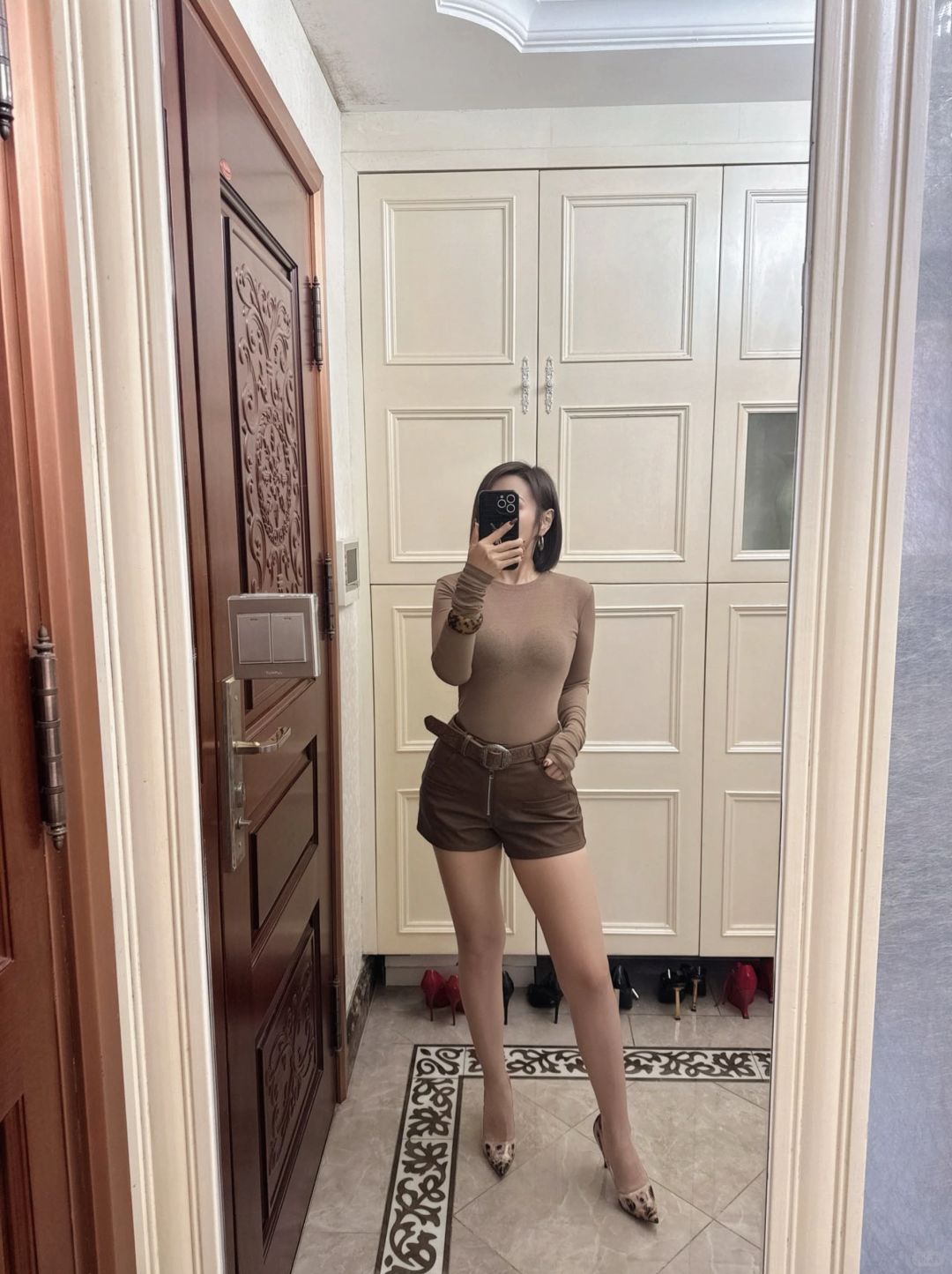 穿搭分享！👩‍🦰💄👠