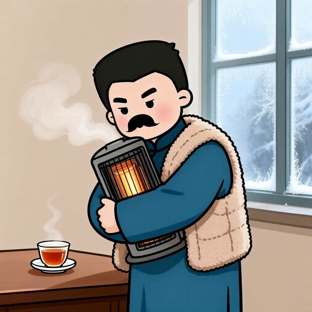 “降温了，用鲁迅的方式怎么说” 