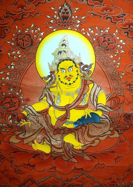 黄财神赐你大富大贵，红红火火，财气冲天，财富圆满 