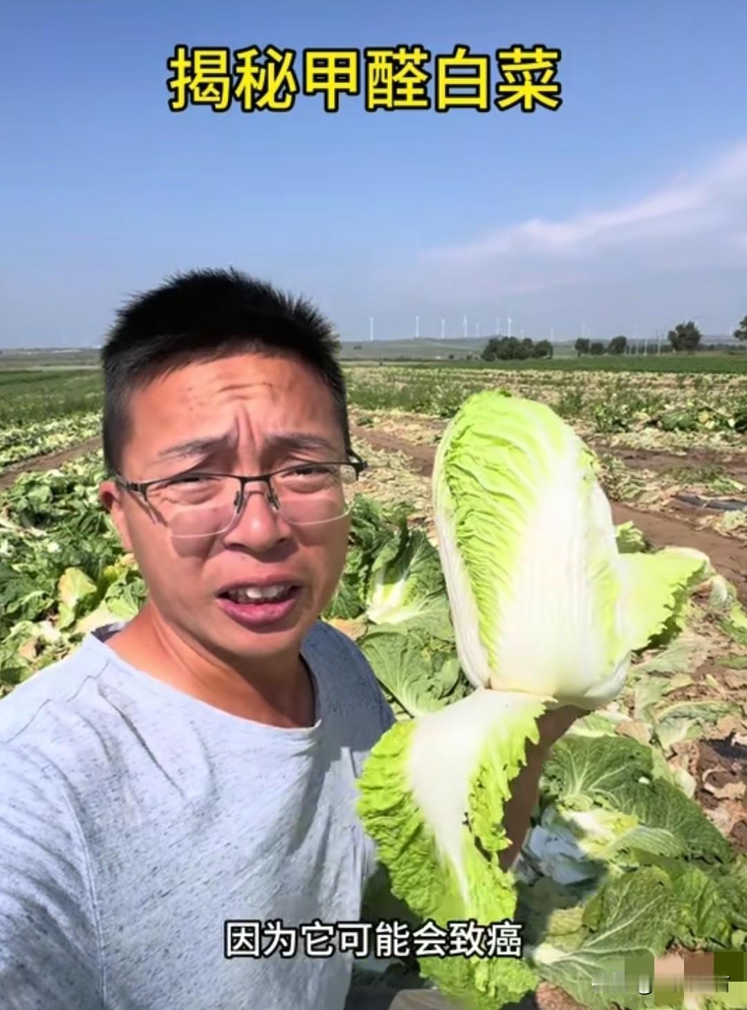 渔猎齐哥，这个男人干了一件全中国老百姓都该点赞的事
最近"甲醛白菜"刷屏了。很多