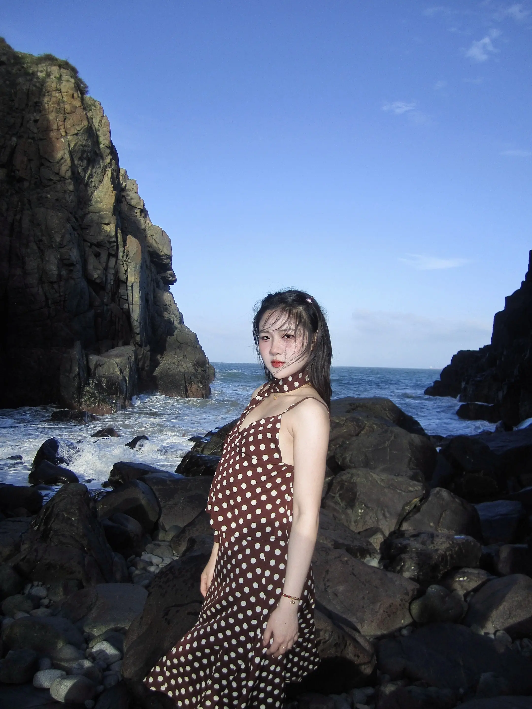 素不相识的美女用ccd给我拍的美美照