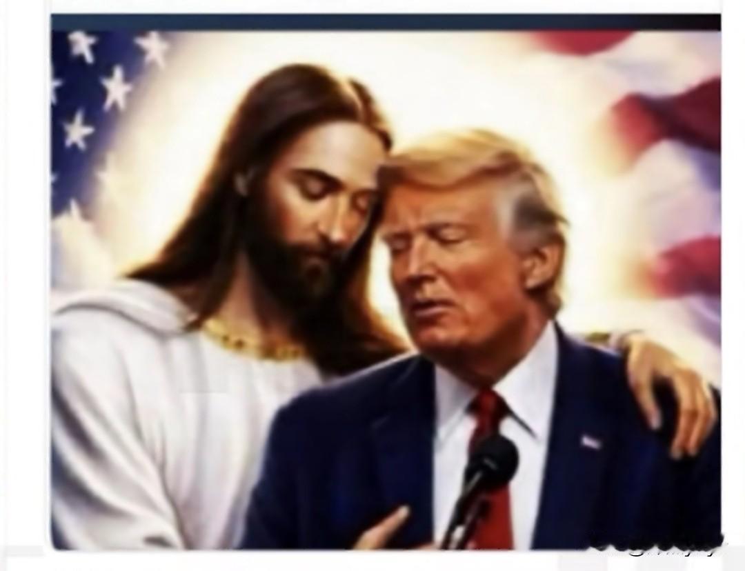 特朗普的72小时宗教戏法：从“我是神”到“神爱我”！
你能想象一个美国总统发帖说