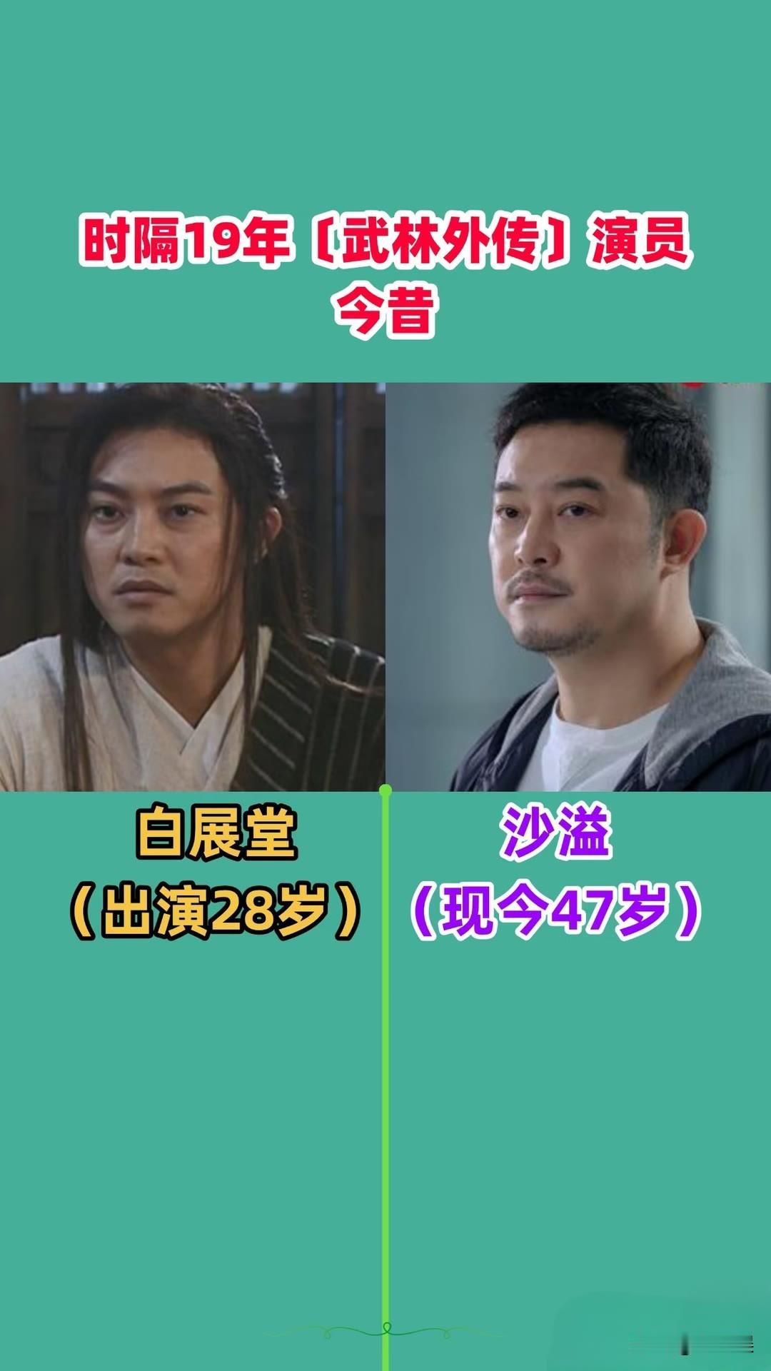 10位“武林外传”演员 今昔对比