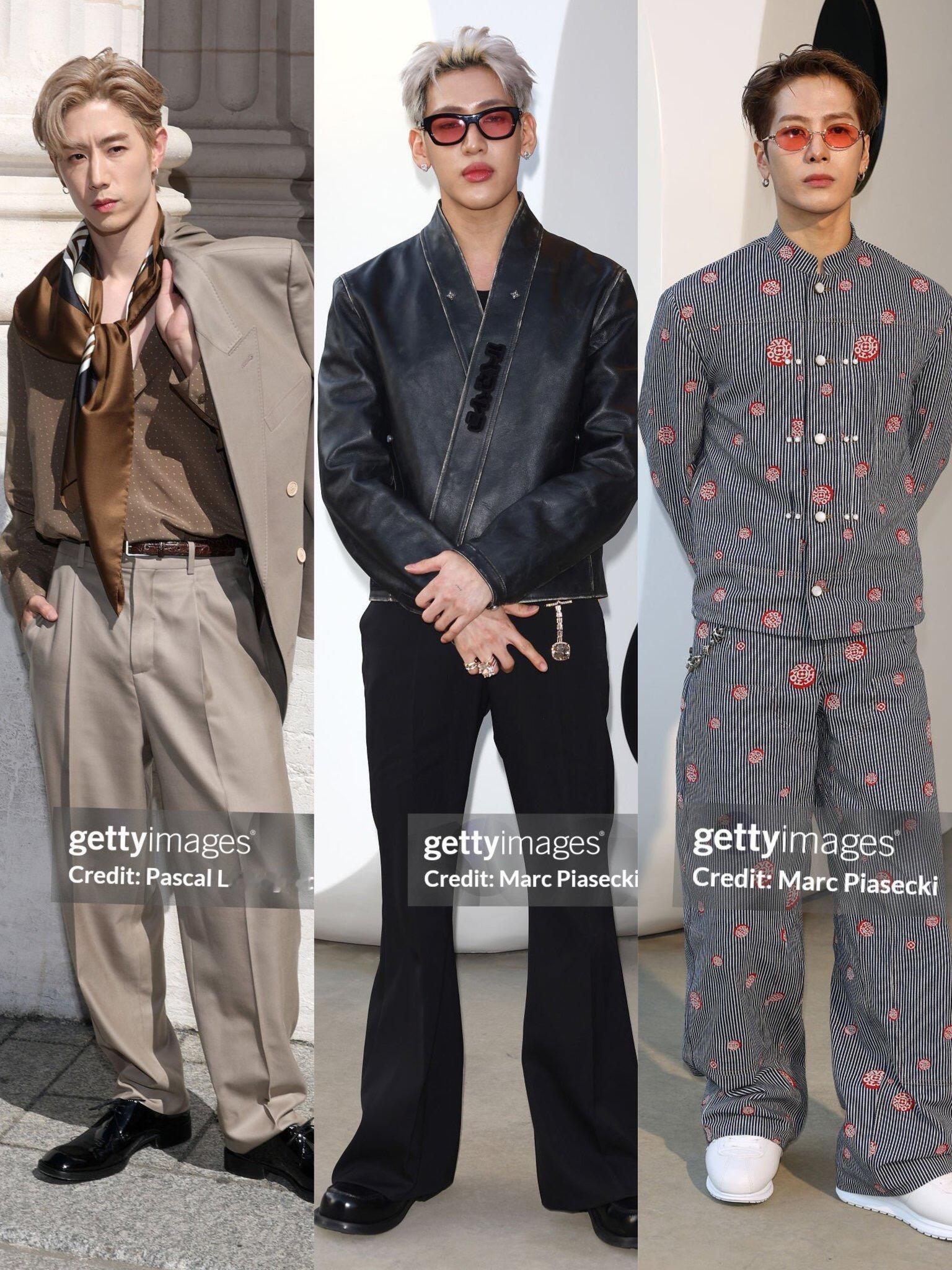 G社生图 ATK闪耀巴黎✨段宜恩 王嘉尔 bambam 男装周 ｜巴黎男装周 ​