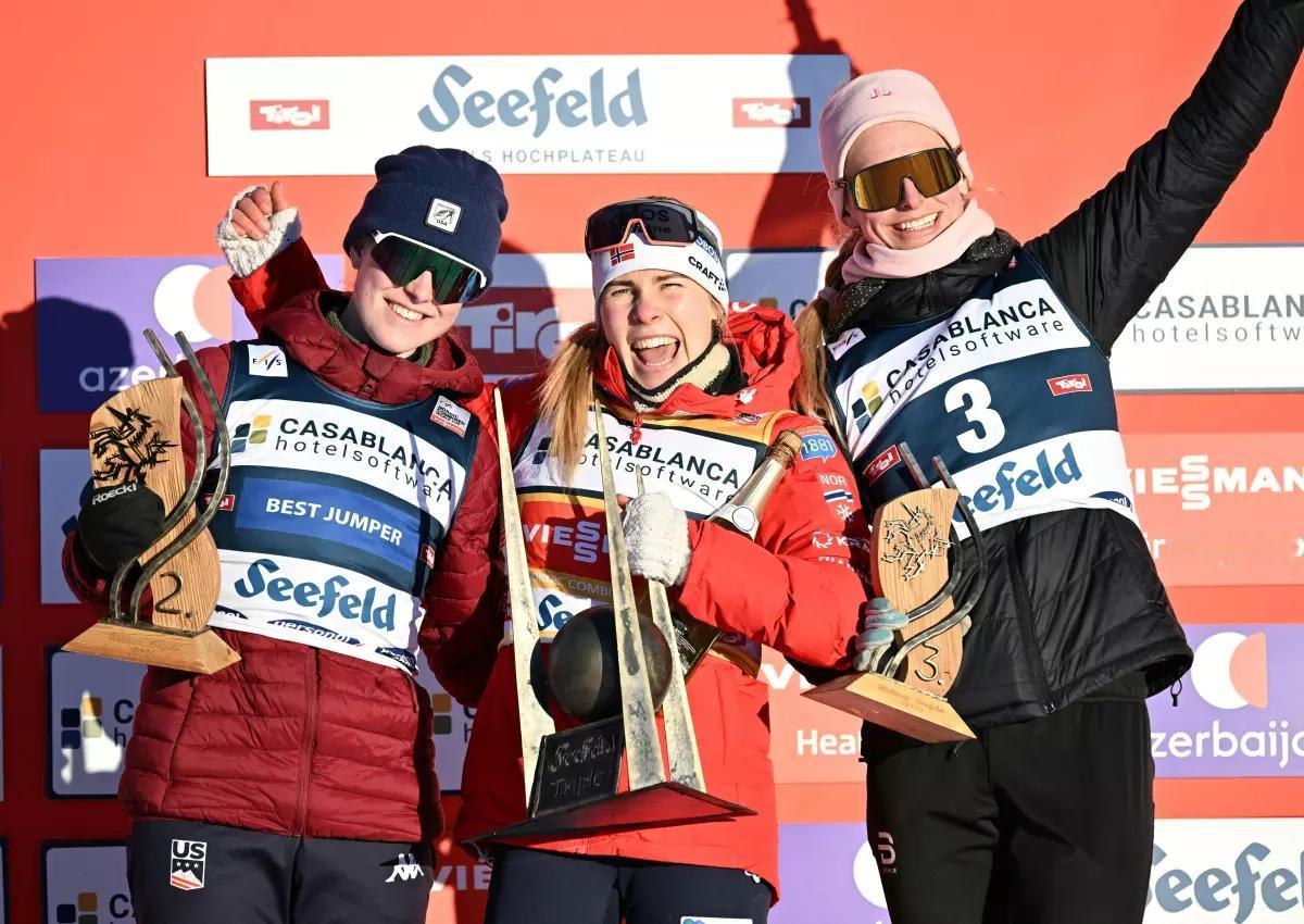 【一项奥运项目不允许女性参赛。本届奥运会可能决定它的未来】米兰——美国北欧两项滑