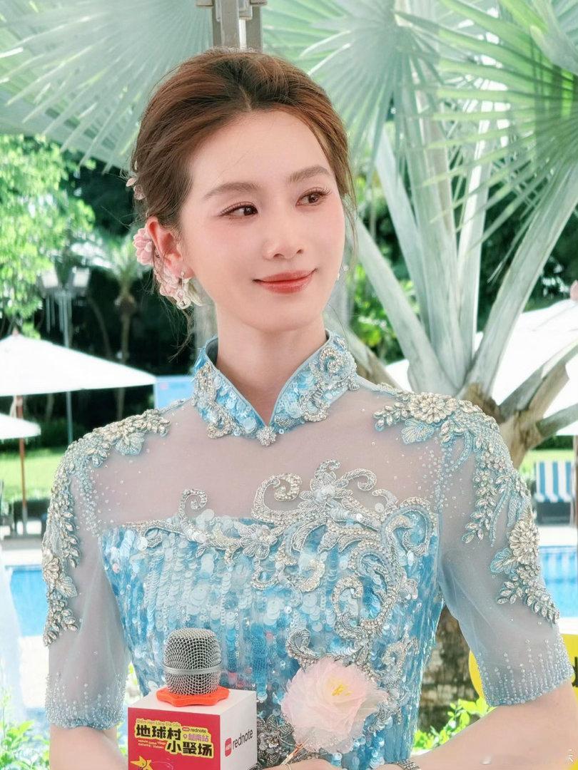 刘诗诗旗袍簪花刘诗诗旗袍簪花 好惊艳的中国美 