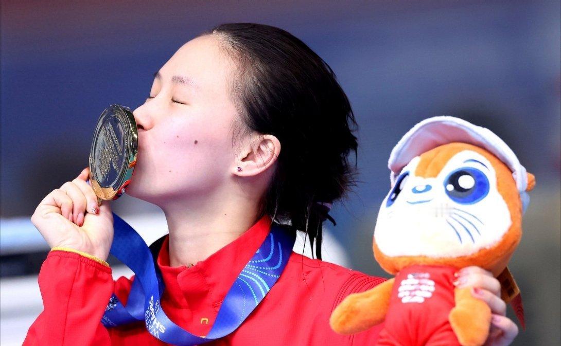 陈芋汐迎来第5位国际赛搭档陈芋汐第5次换搭档，背后是中国跳水强大的人才梯队 。从