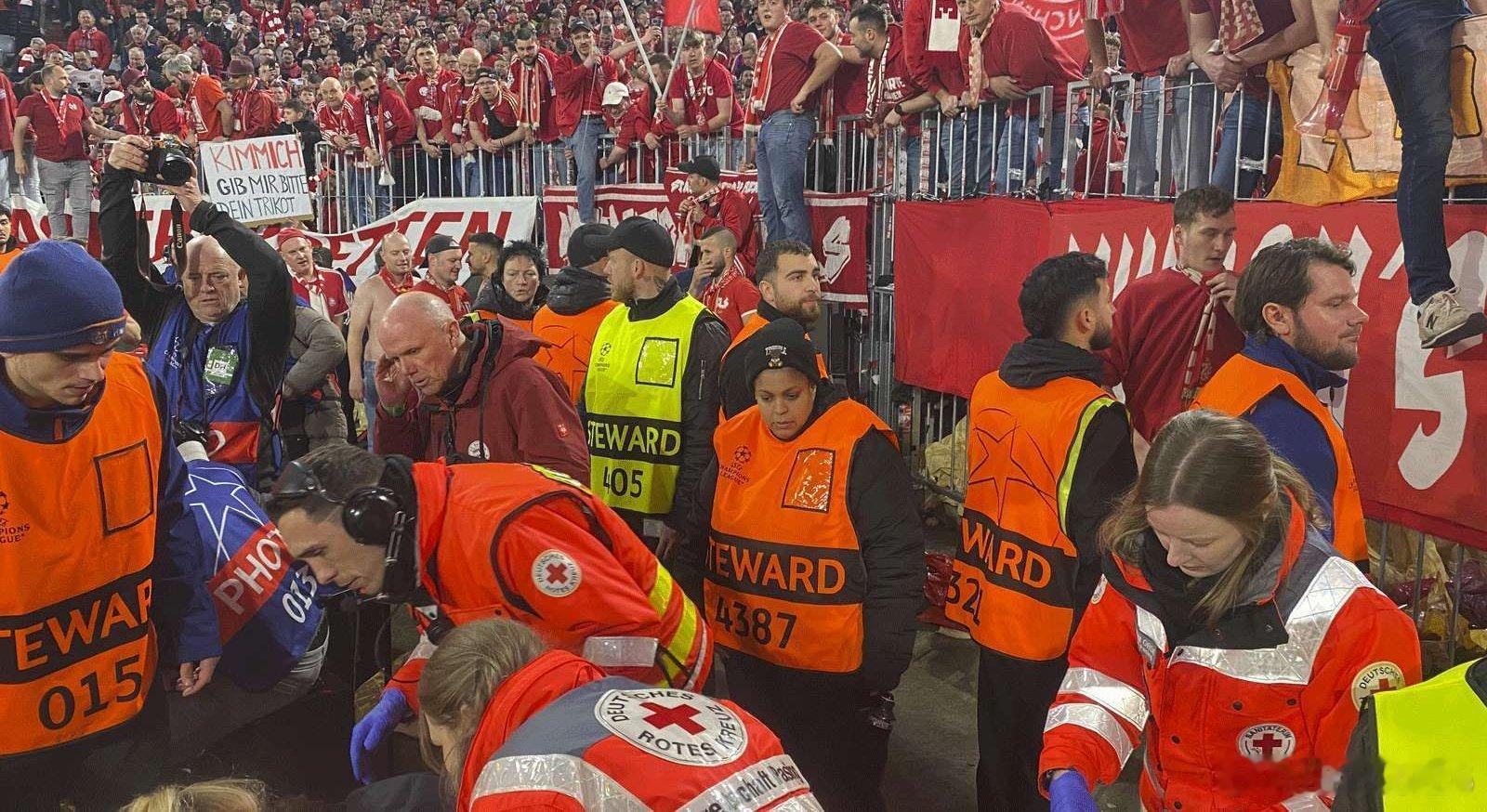 🚨🚨🚨歐足聯因拜仁慕尼黑在安聯球場對陣皇家馬德里的比賽中“違反內場規則”，