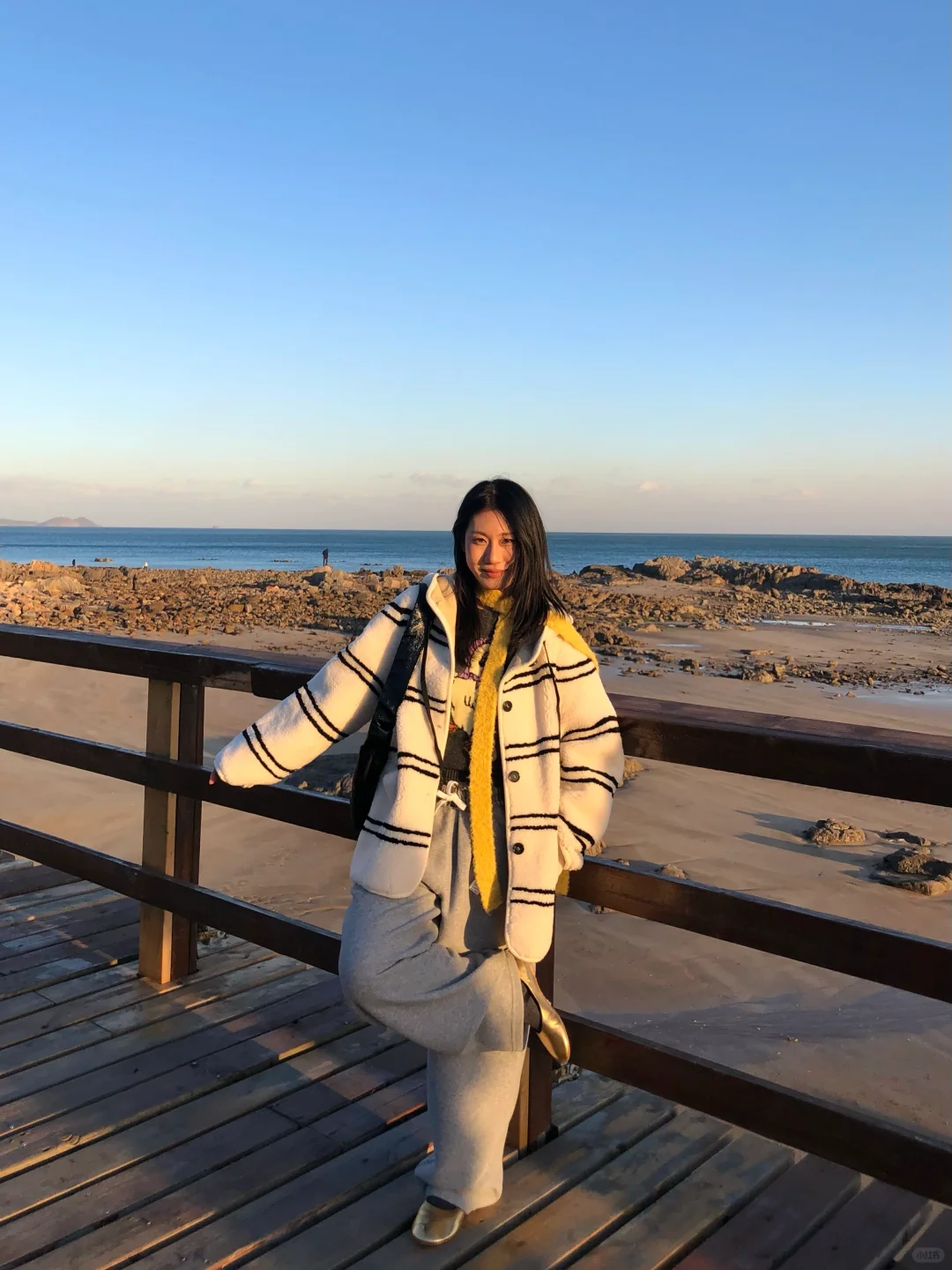 好爱青岛冬日的氛围感