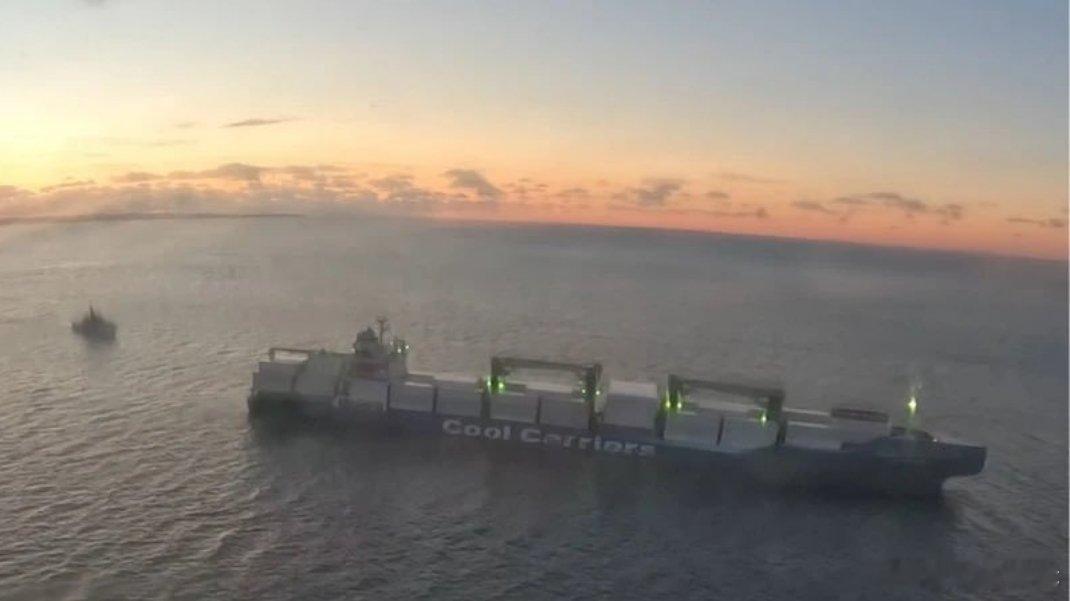 爱沙尼亚在芬兰湾扣押了集装箱船"Baltic Spirit"。该船悬挂巴哈马国旗