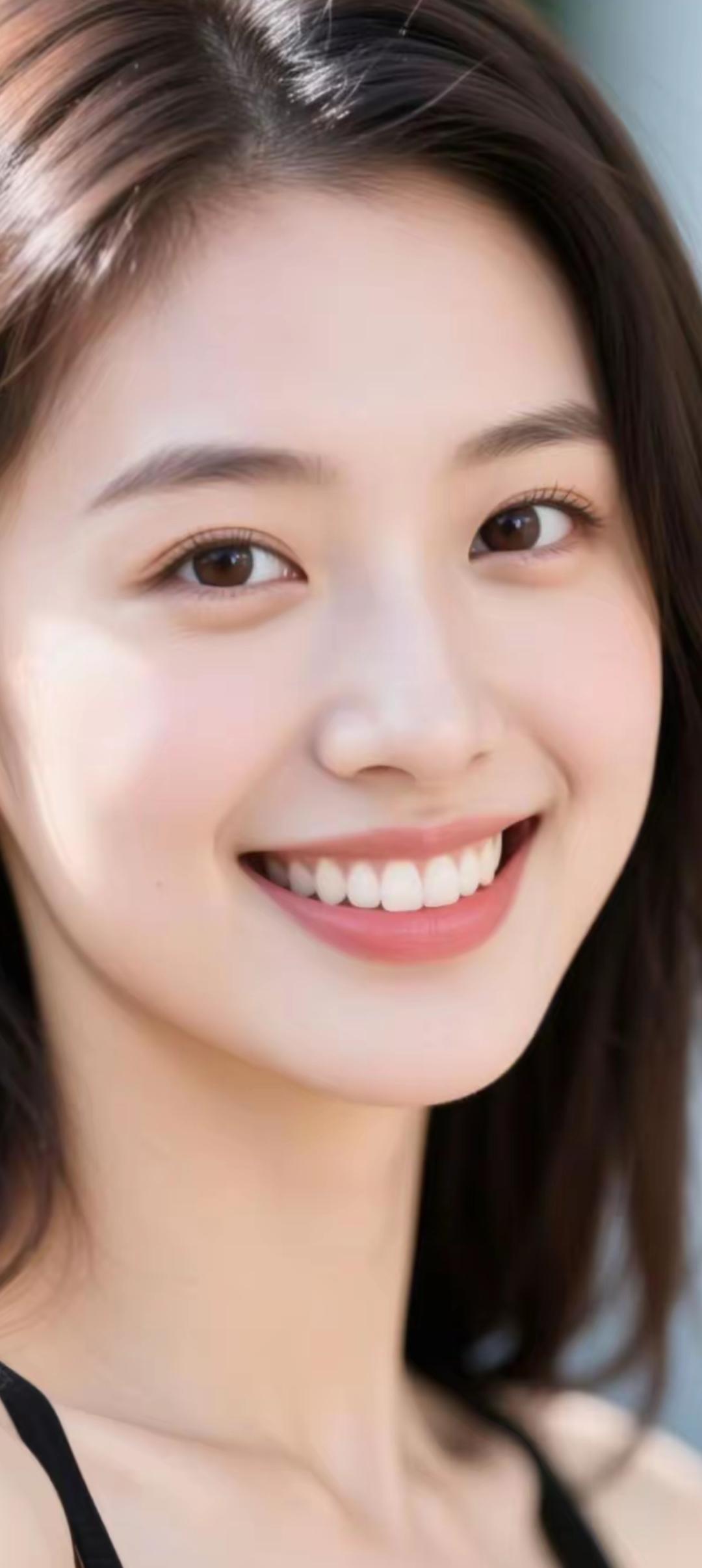 阳光明媚的笑容，元气满满的一天！🌞😊