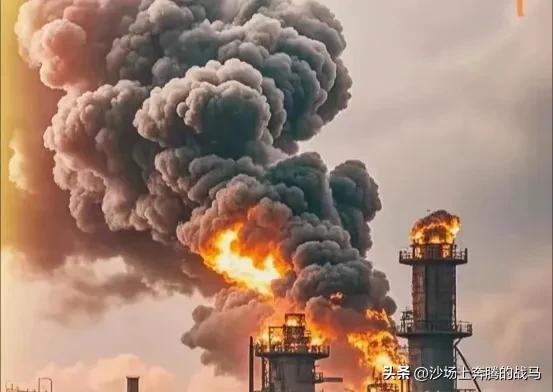 风暴阴影下的火光,谁能预料
乌克兰打了俄罗斯炼油厂，用英国导弹，就在罗斯托夫州，