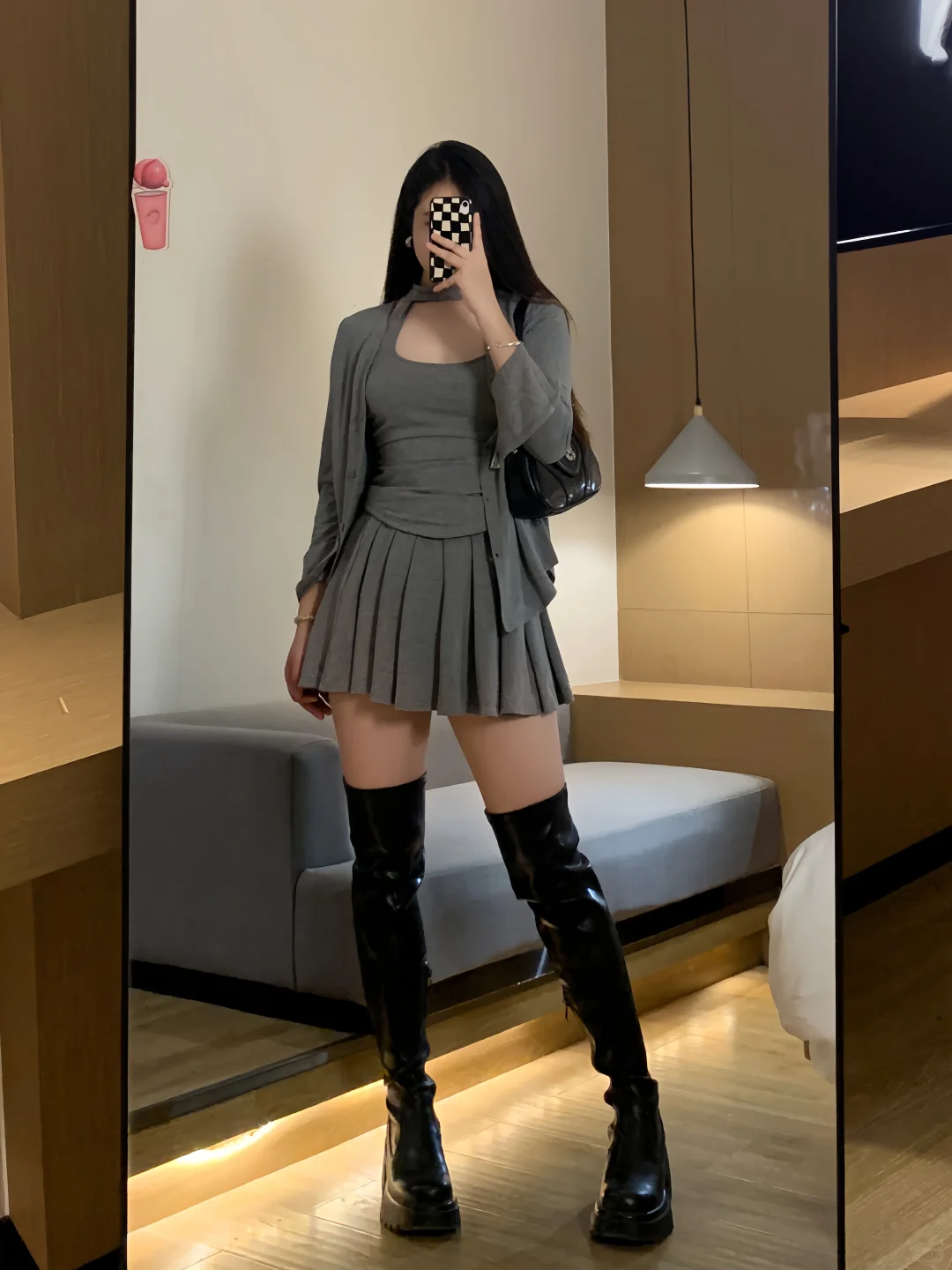 163|115斤微胖大胆穿！争取秋冬做个辣妹！