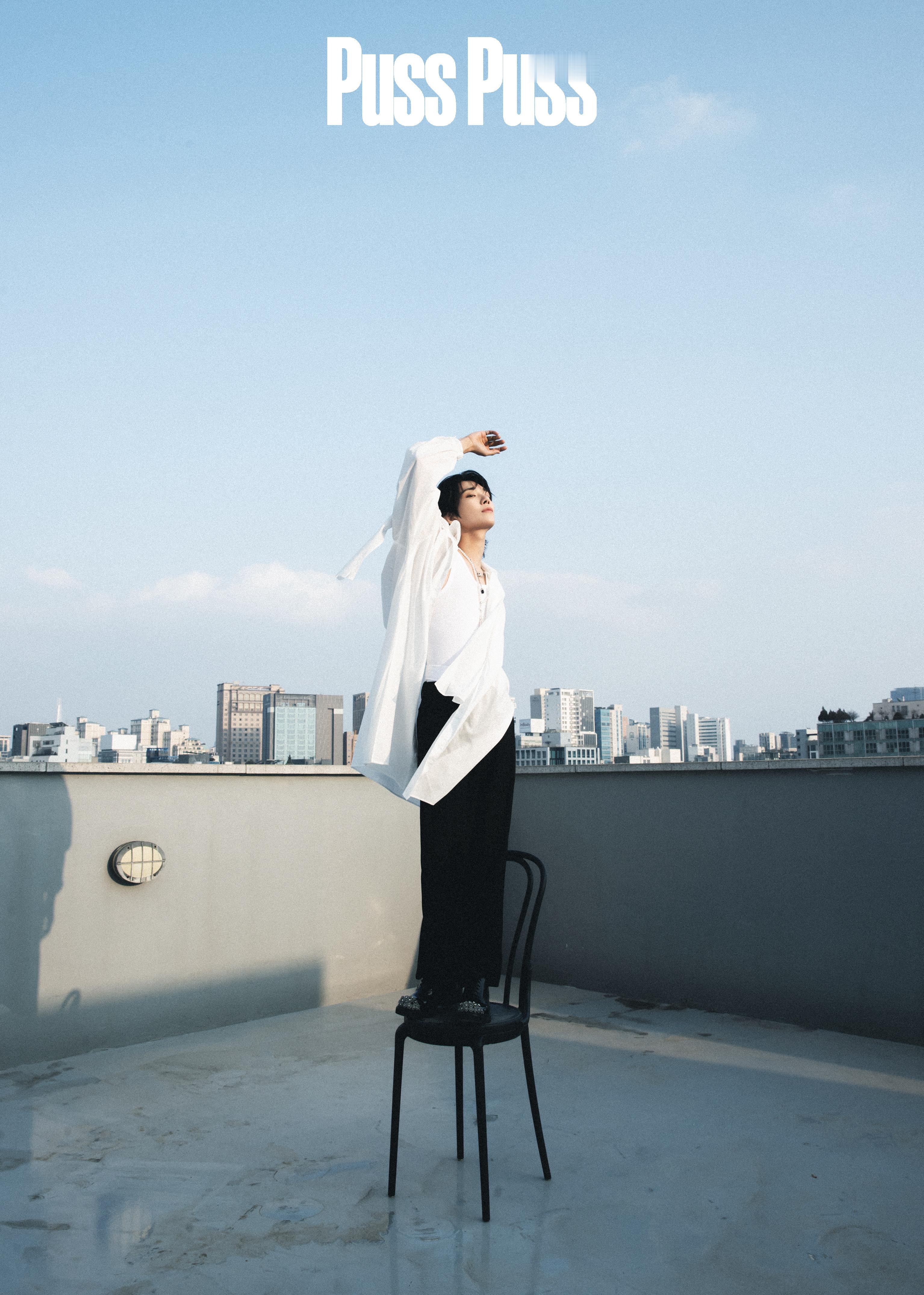 JOSHUA✖️PUSS PUSS 春夏刊 封面大片洪知秀PUSSPUSS首位中