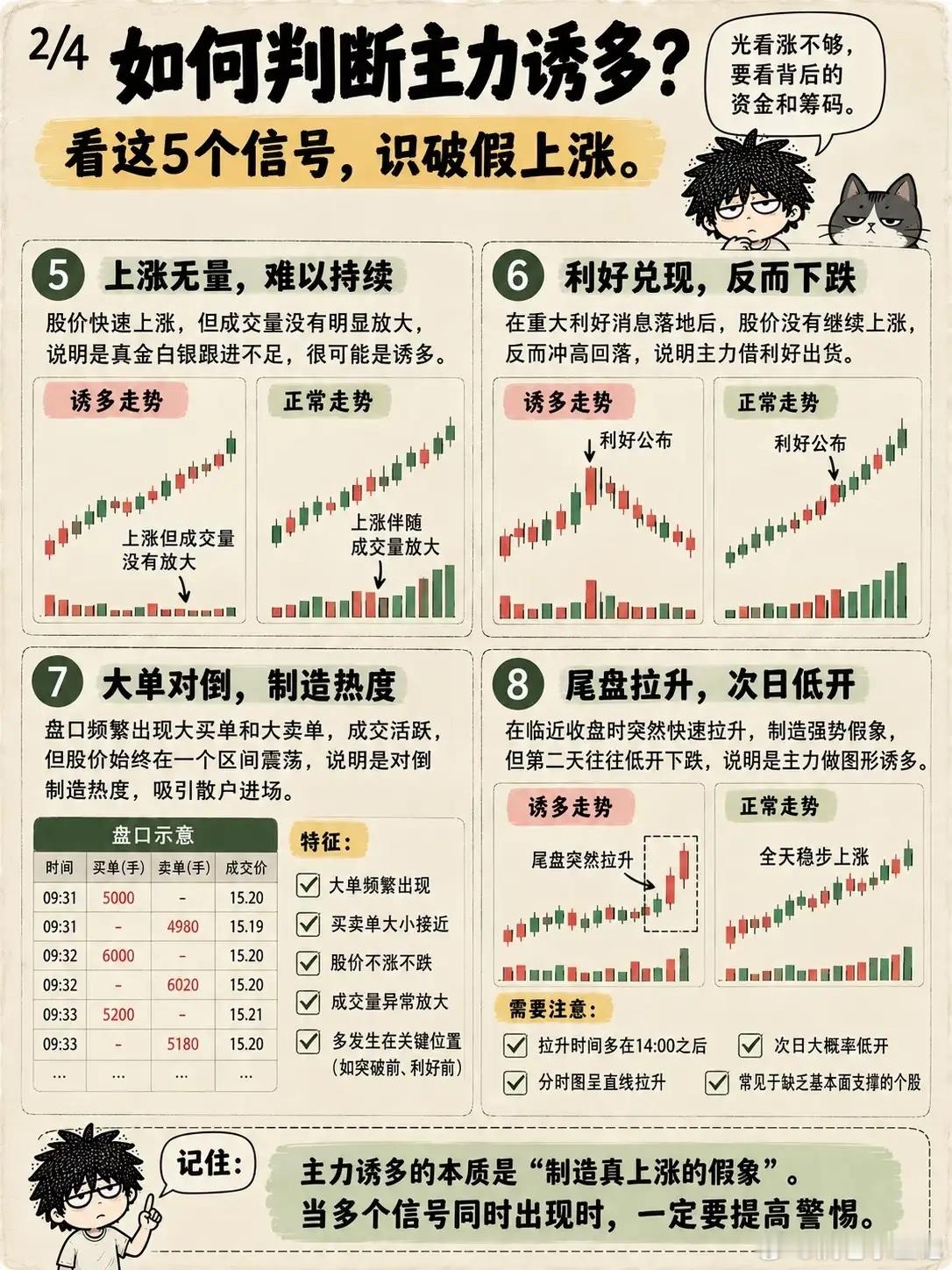 上涨看着十分诱人，却频频被套？读懂诱多，避开80%的大坑不知道你有没有遇见过这种